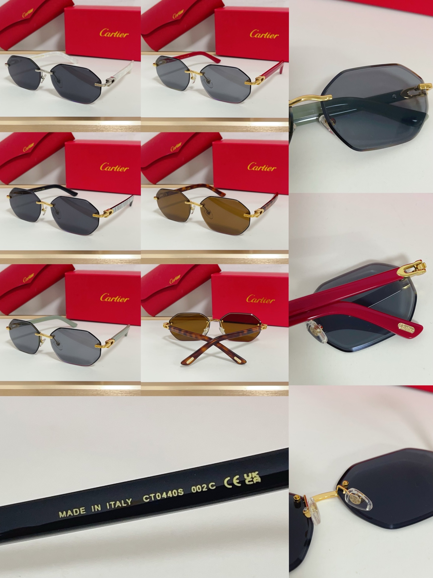 까르띠에 선글라스 72224 Cartier Sunglasses