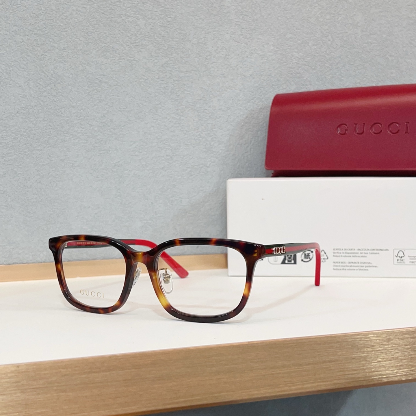 NO:367076,Full frame optical mirror ModGG1873OK classic three-color temples with three-dimensional logo, high-end sense full size53 mouth 19-, glasses, sunglasses, glasses19860909全框光学镜 ModGG1873OK 经典三色镜腿搭配立体标志 高级感拉满 size53口19-,眼镜墨镜太阳镜,眼镜,glasses