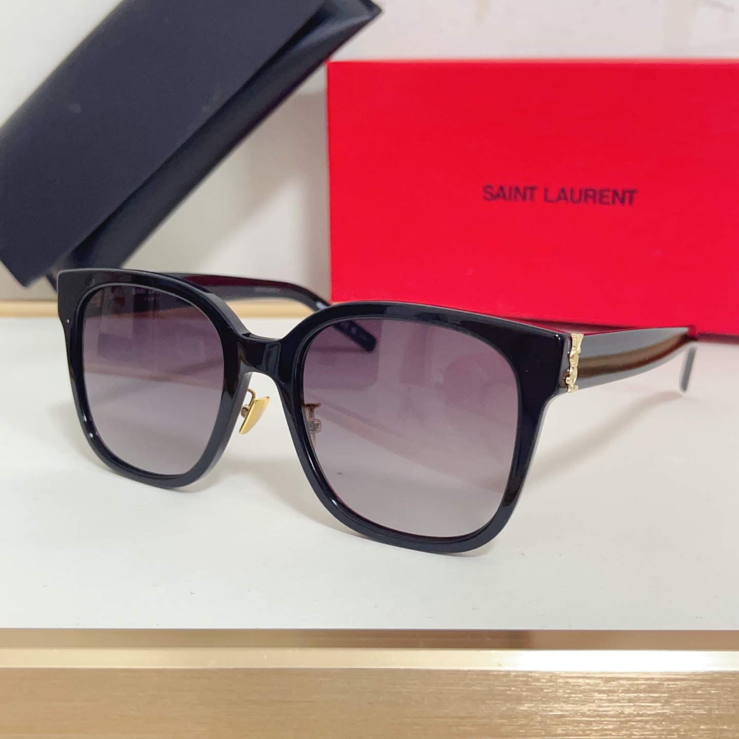 NO:367044,High quality grooved version SAINT LAUREN* MODSL M/F SIZE55 port 20-, glasses, sunglasses, glasses, saint laurent19860909高品质 凹槽版本 SAINT LAUREN* MODSL M/F SIZE55口20-,眼镜墨镜太阳镜,眼镜,saint laurent,glasses