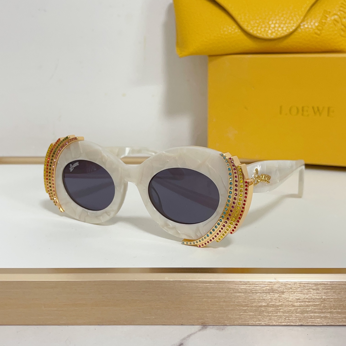 NO:368281,LOEWE MODELRAVE OVAL SIZE48 24- Glasses sunglasses, glasses, loewe19860909LOEWE MODELRAVE OVAL SIZE48口24- 眼镜墨镜太阳镜,眼镜,loewe,glasses