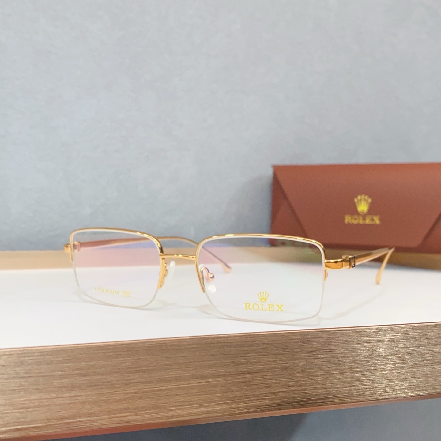 NO:370299,RolexMODELSS1144 SIZE54 port 181-45 18K-TITANIUM Titanium glasses sunglasses sunglasses, glasses19860909RolexMODELSS1144 SIZE54口181-45 18K-TITANIUM 钛 眼镜墨镜太阳镜,眼镜,glasses