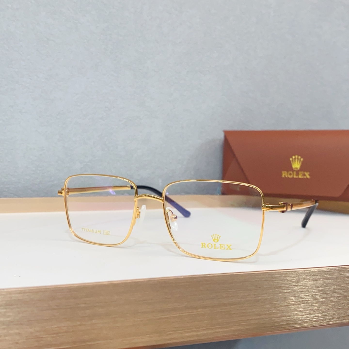 NO:370294,RolexMODELSS SIZE54 port 17-143 18K-TITANIUM Titanium glasses sunglasses sunglasses, glasses19860909RolexMODELSS SIZE54口17-143 18K-TITANIUM 钛 眼镜墨镜太阳镜,眼镜,glasses