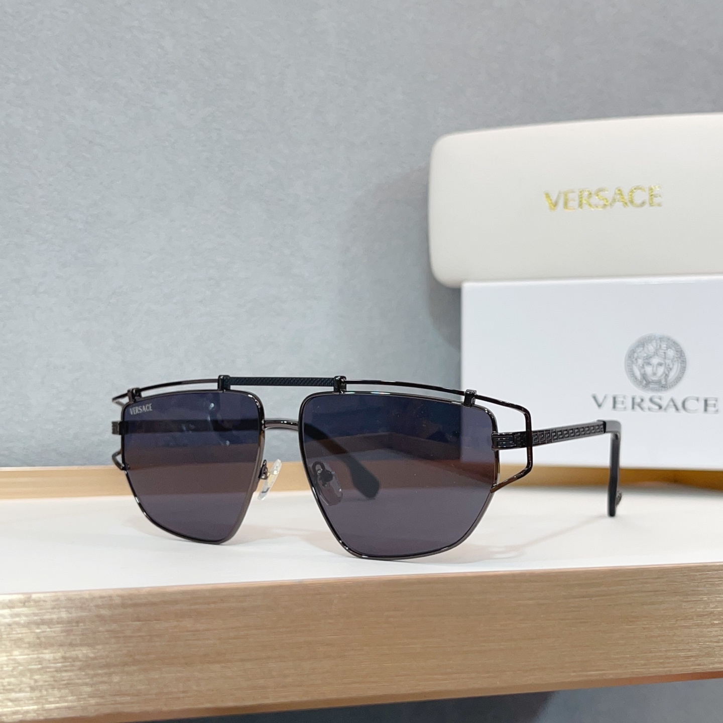 NO:371606,VERSAC* MODELVE2202 SIZE59 port 14- glasses sunglasses sunglasses, glasses, versace19860909VERSAC* MODELVE2202 SIZE59口14- 眼镜墨镜太阳镜,眼镜,versace,glasses