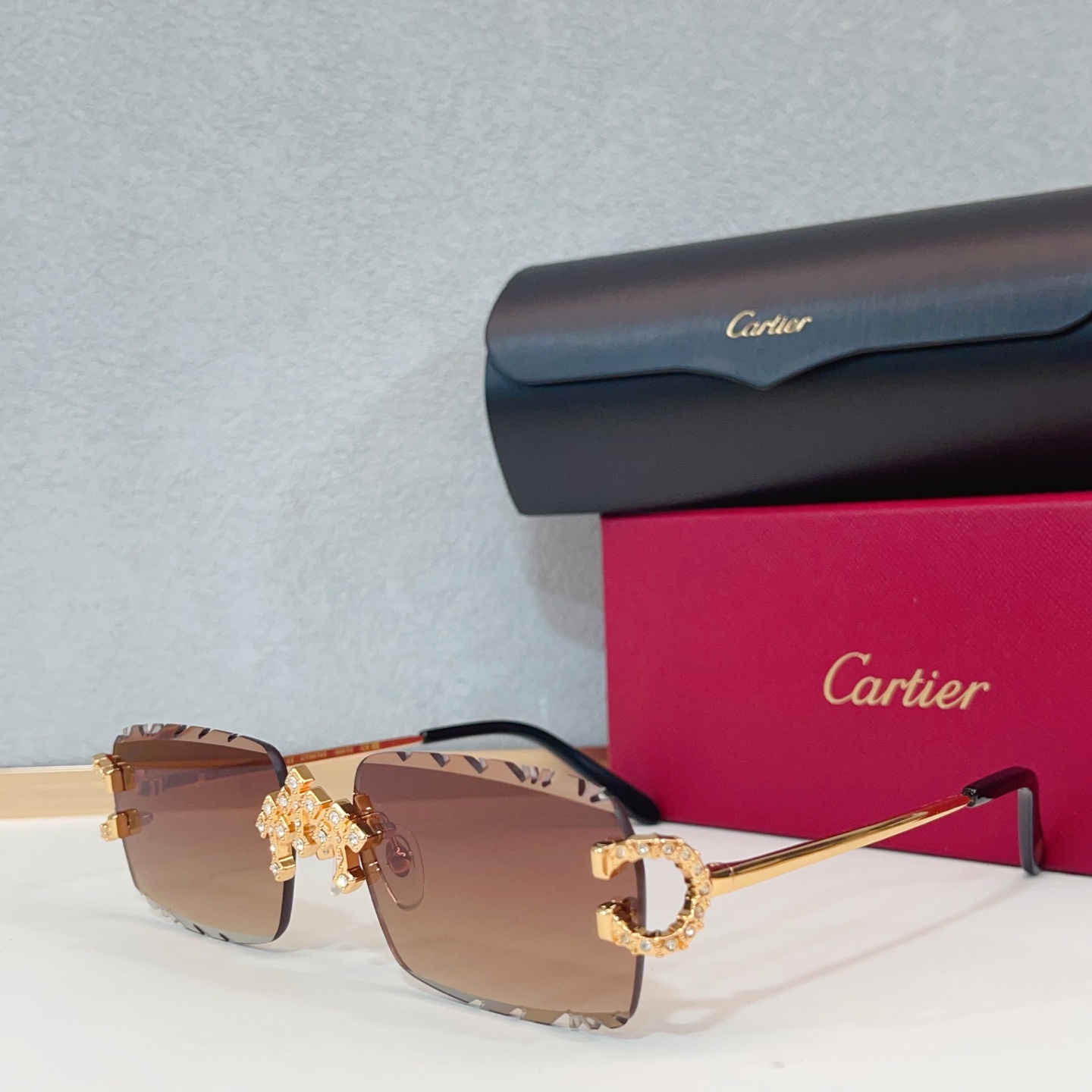 NO:371607,CARTIE* MOD:CT Size:57-17-142 Glasses Sunglasses Sunglasses, Glasses, Cartier19860909CARTIE* MOD:CT Size:57-17-142 眼镜墨镜太阳镜,眼镜,cartier,glasses