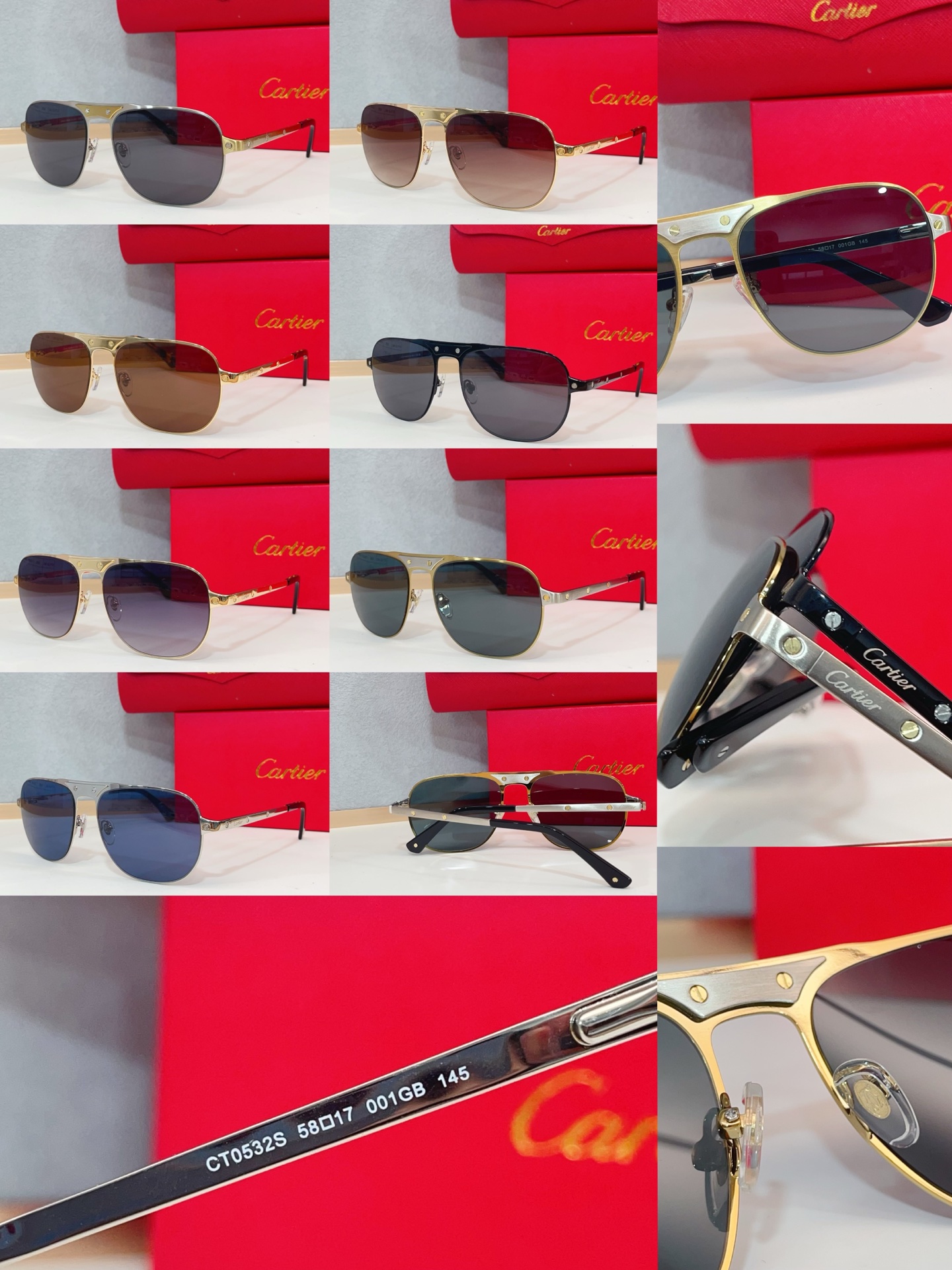 까르띠에 선글라스 72268 Cartier Sunglasses