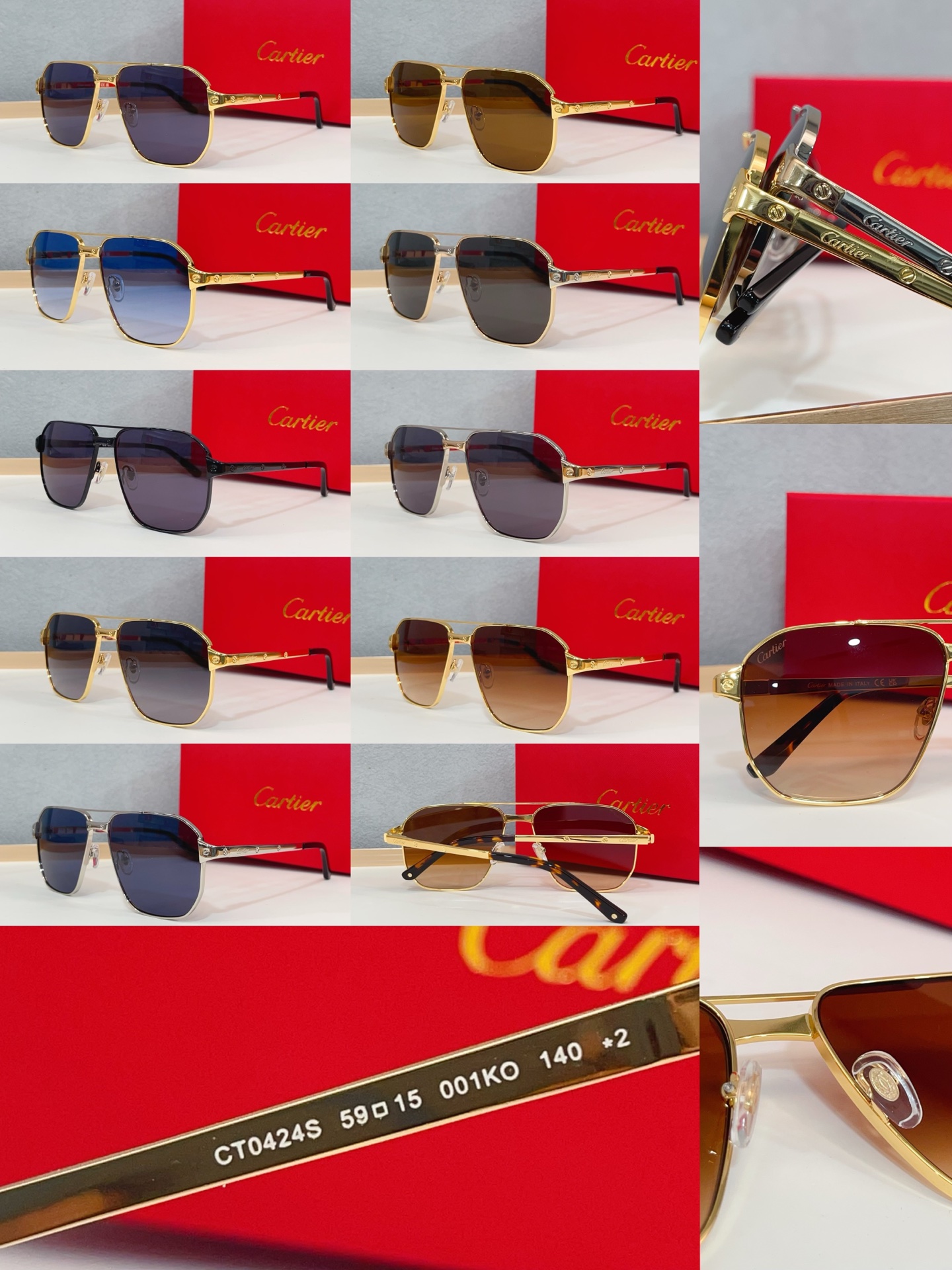 까르띠에 선글라스 72260 Cartier Sunglasses
