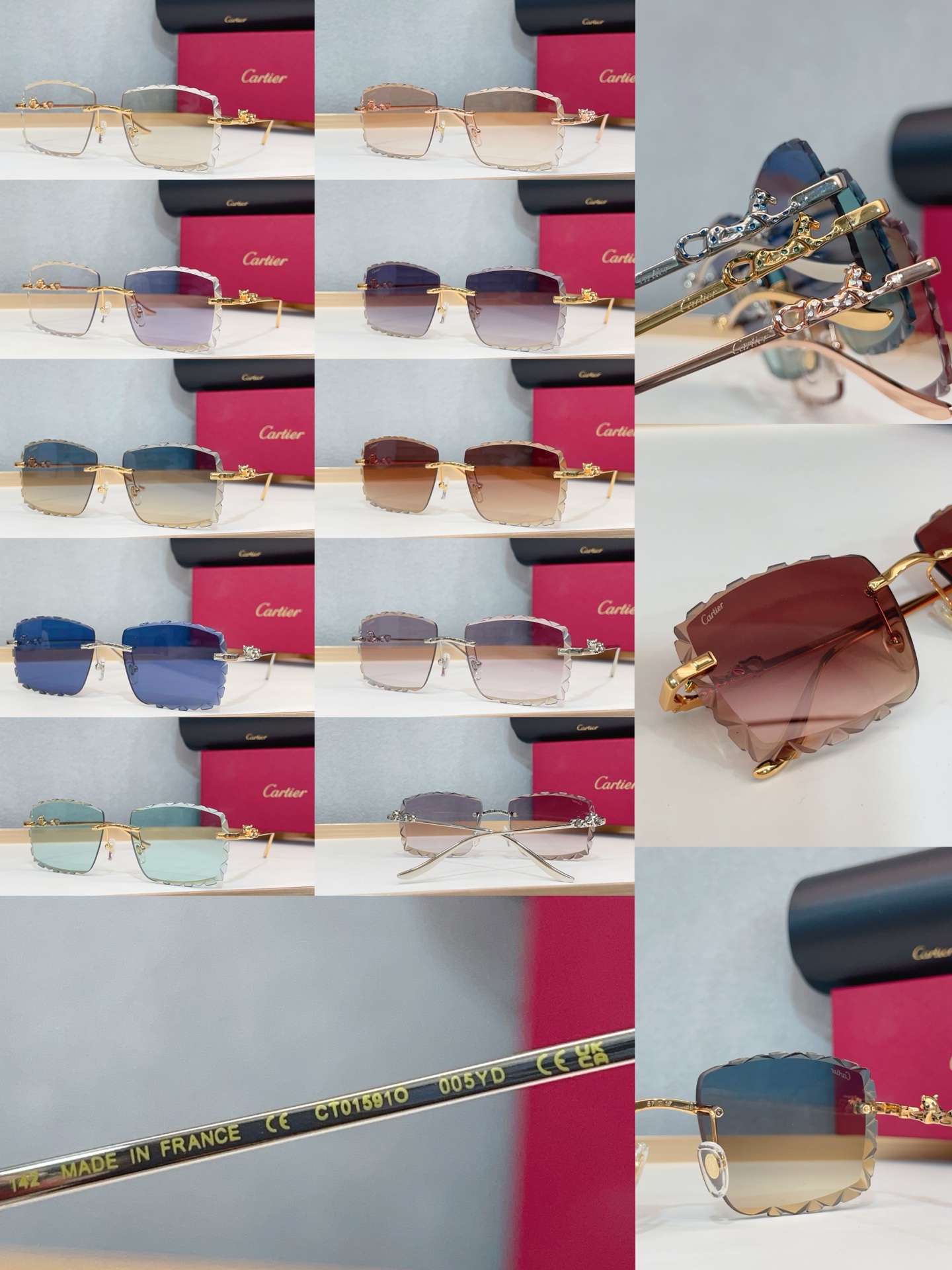 까르띠에 선글라스 72261 Cartier Sunglasses