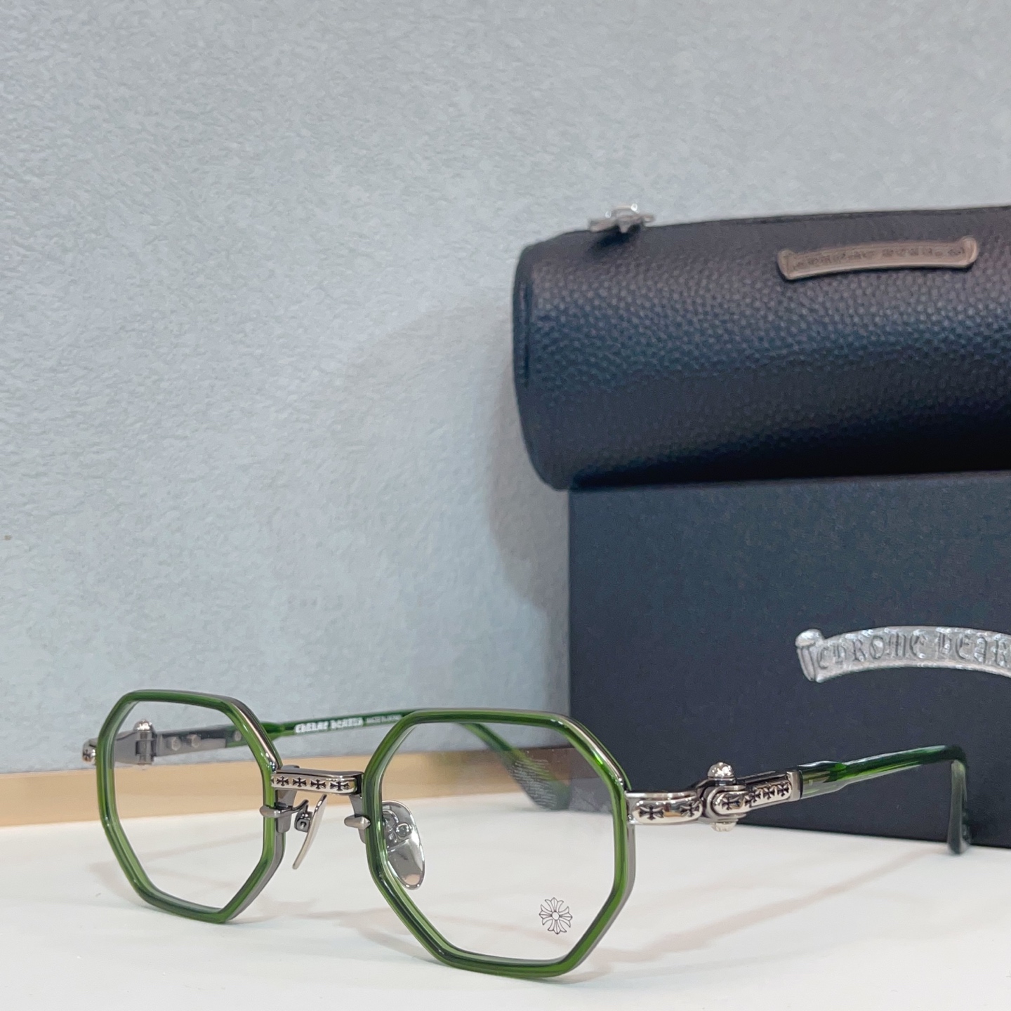 NO:374302,Chrome Heats ModTATTERS Size48-Pocket 24-Glasses Sunglasses Sunglasses, Glasses, Chrome hearts19860909Chrome Heats ModTATTERS Size48口24- 眼镜墨镜太阳镜,眼镜,chrome hearts,glasses