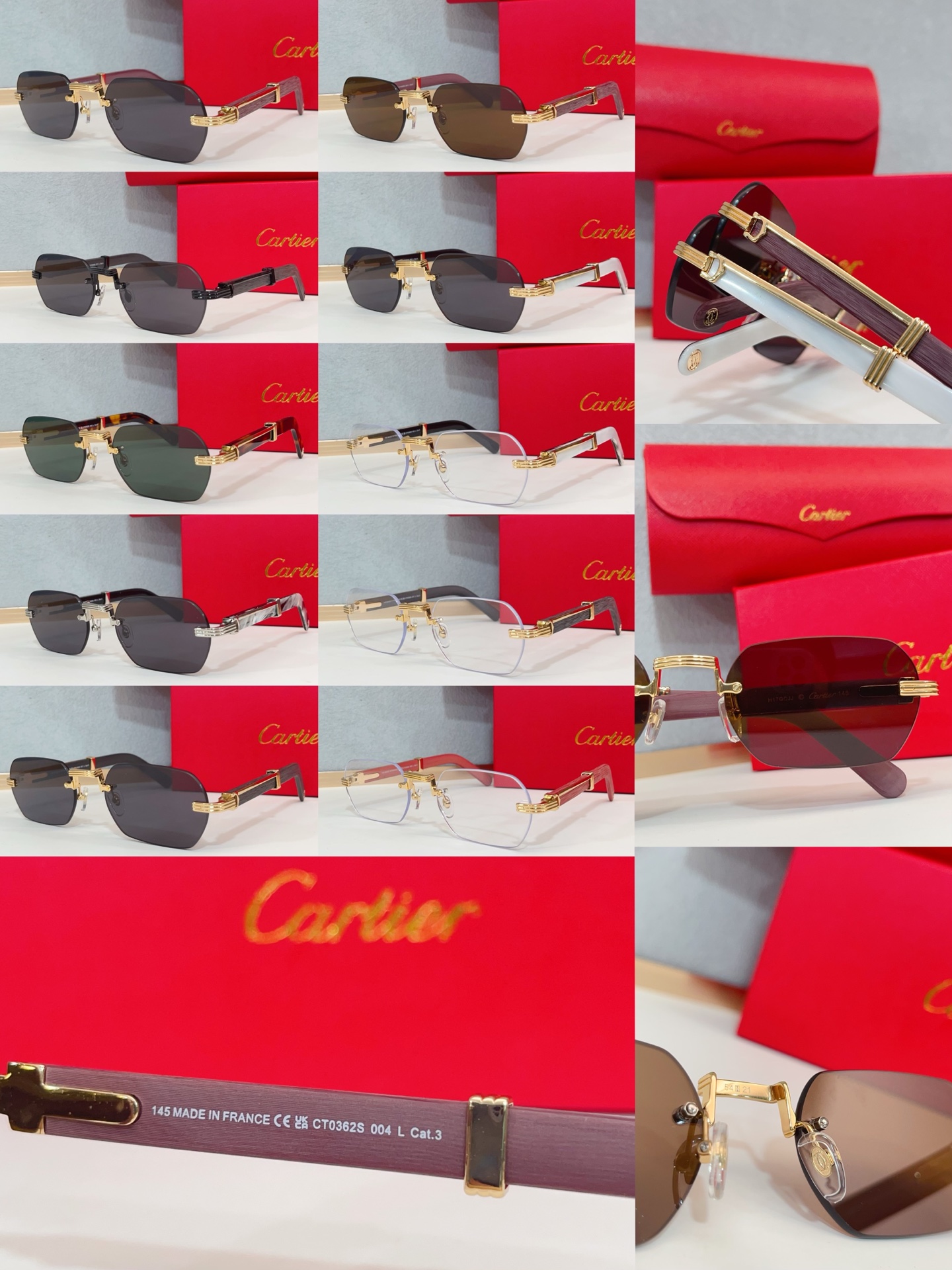 까르띠에 선글라스 72258 Cartier Sunglasses