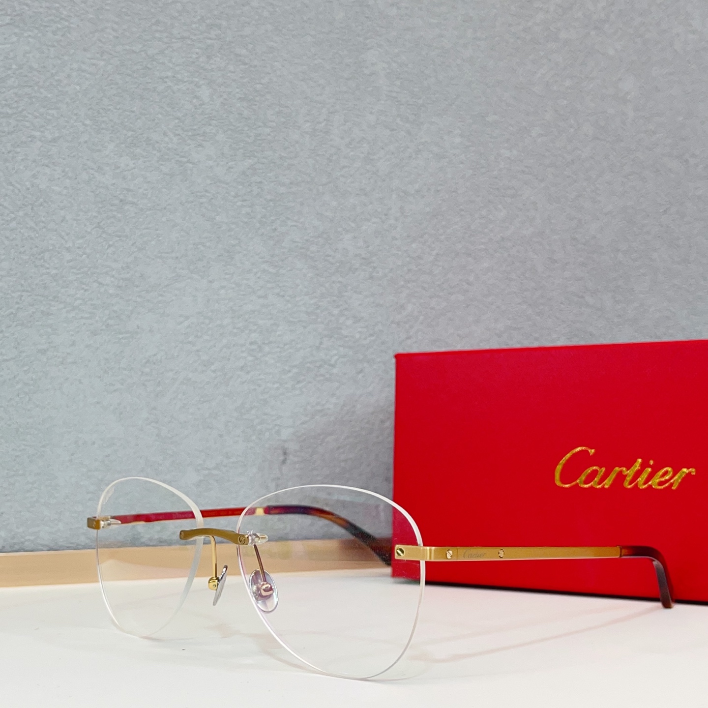 NO:375427,Cartie*MODELCT0254SIZE:57-Odd 15-Titanium~~Glasses Sunglasses Sunglasses, Glasses, Cartier19860909Cartie*MODELCT0254SIZE:57口15-钛~~眼镜墨镜太阳镜,眼镜,cartier,glasses
