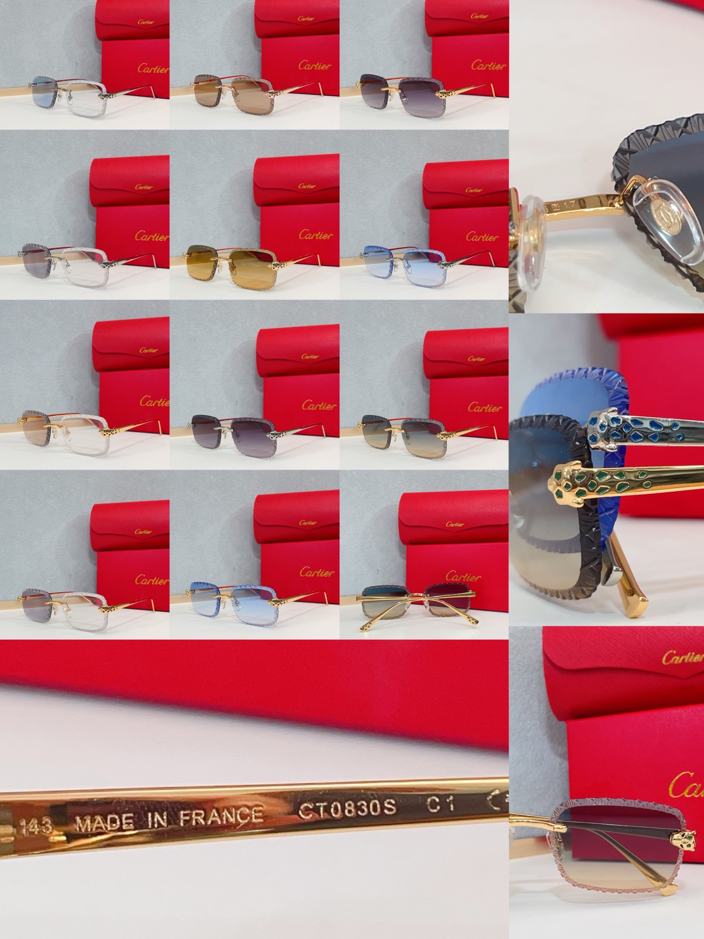 까르띠에 선글라스 72250 Cartier Sunglasses