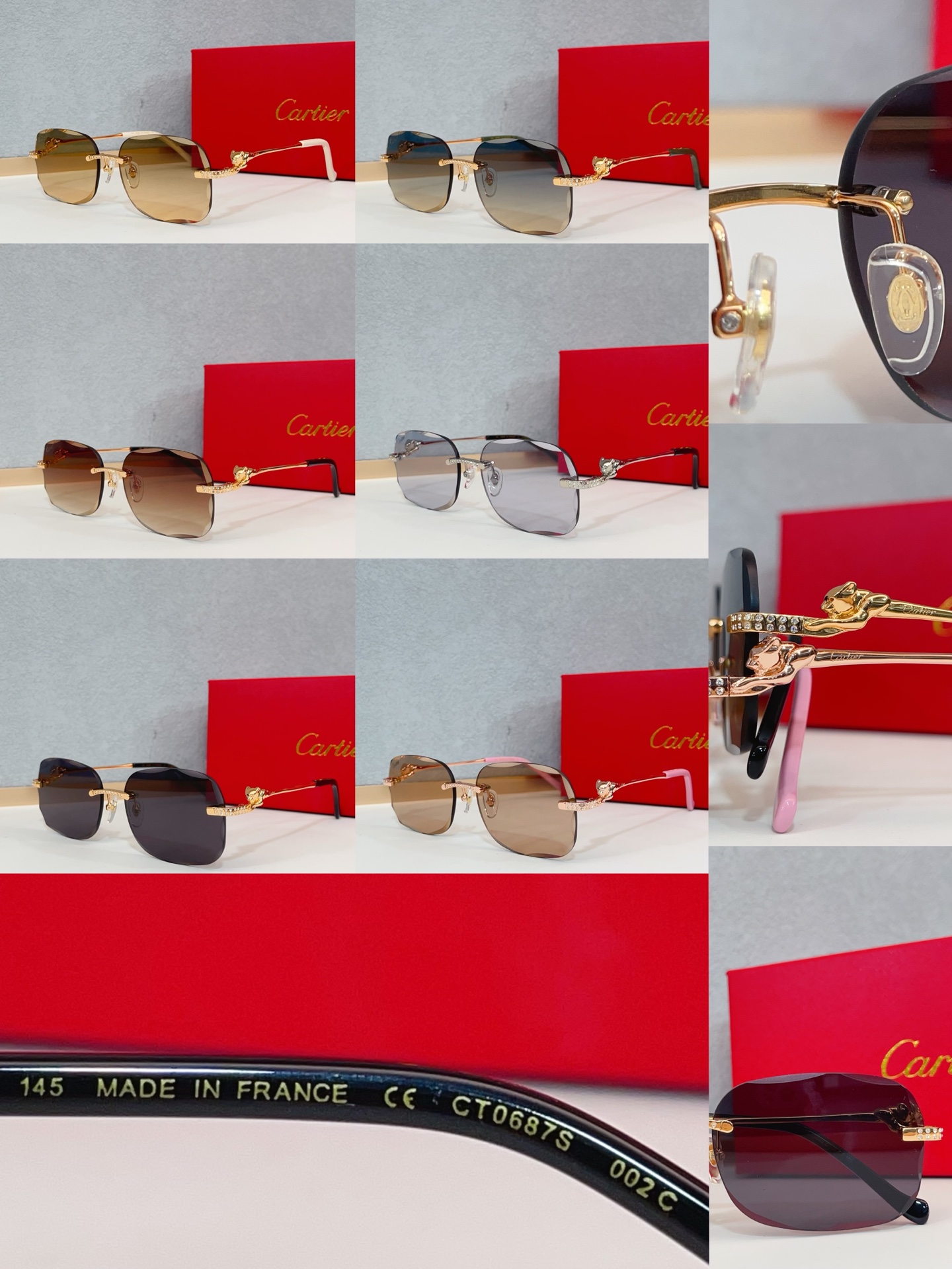 까르띠에 선글라스 72253 Cartier Sunglasses