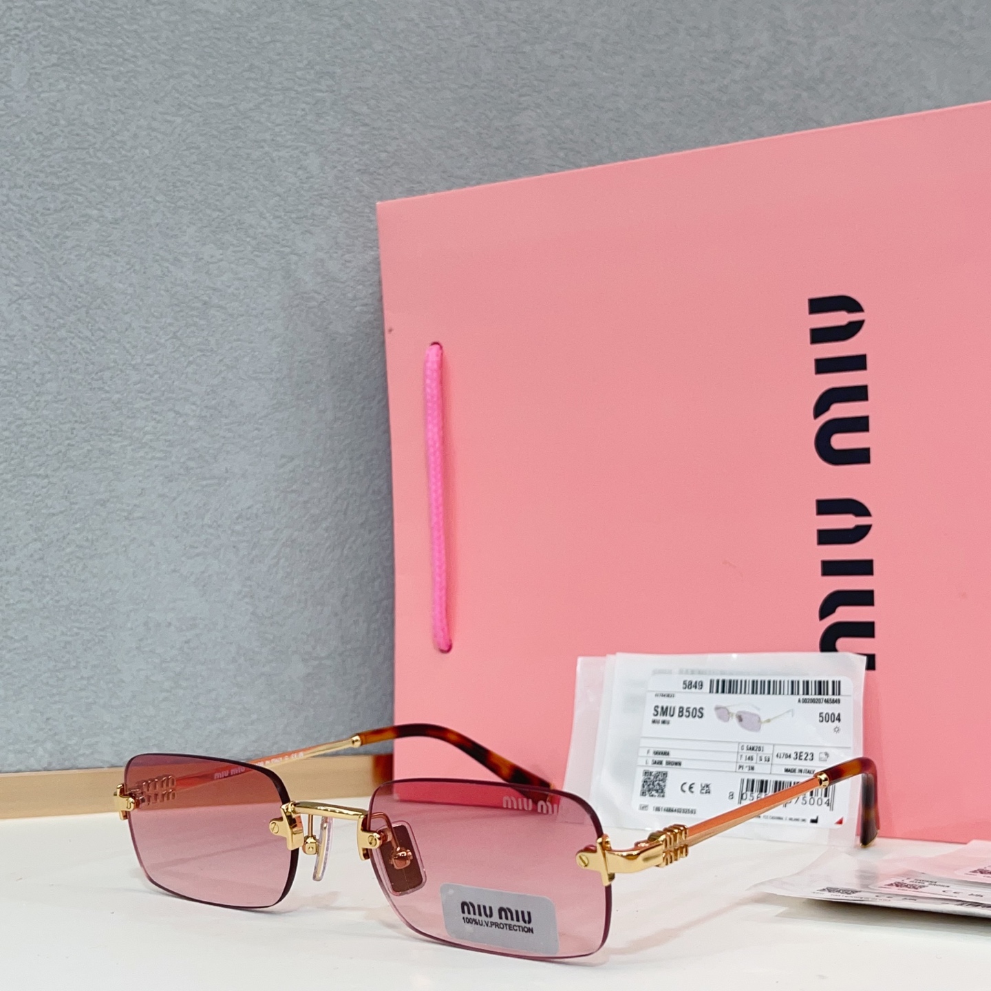 NO:375349,MIU MI* MODEL:SMU B50 SIZE53-Odd 20-Glasses Sunglasses Sunglasses, Glasses, Miumiu19860909MIU MI* MODEL:SMU B50 SIZE53口20-眼镜墨镜太阳镜,眼镜,miumiu,glasses