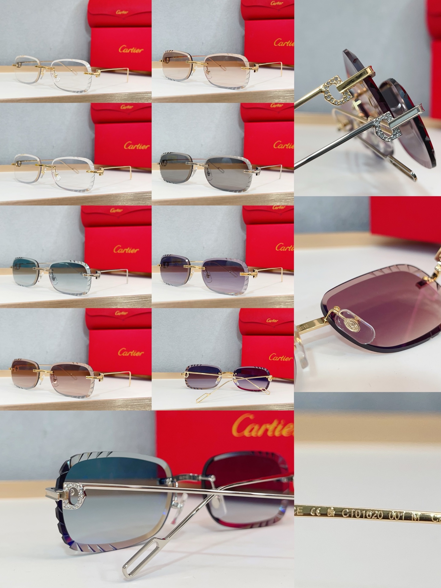 까르띠에 선글라스 72254 Cartier Sunglasses