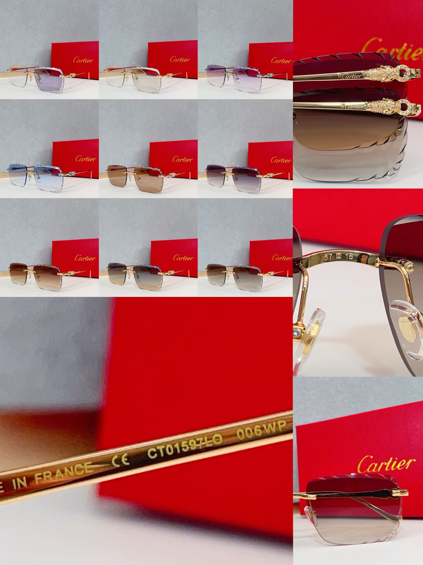 까르띠에 선글라스 72243 Cartier Sunglasses