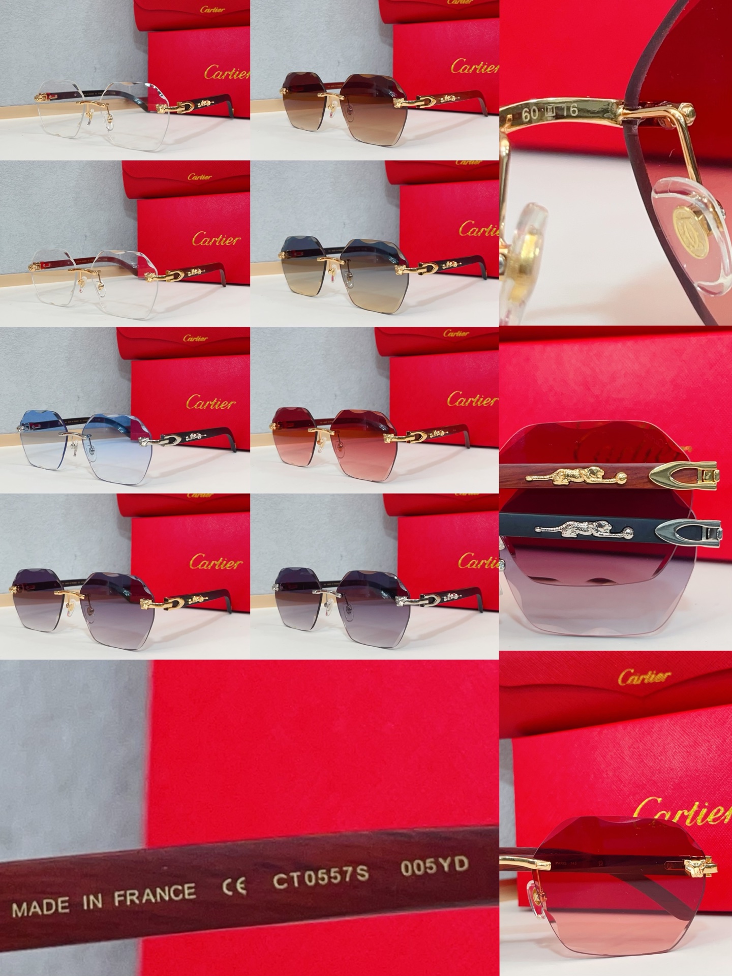 까르띠에 선글라스 72244 Cartier Sunglasses