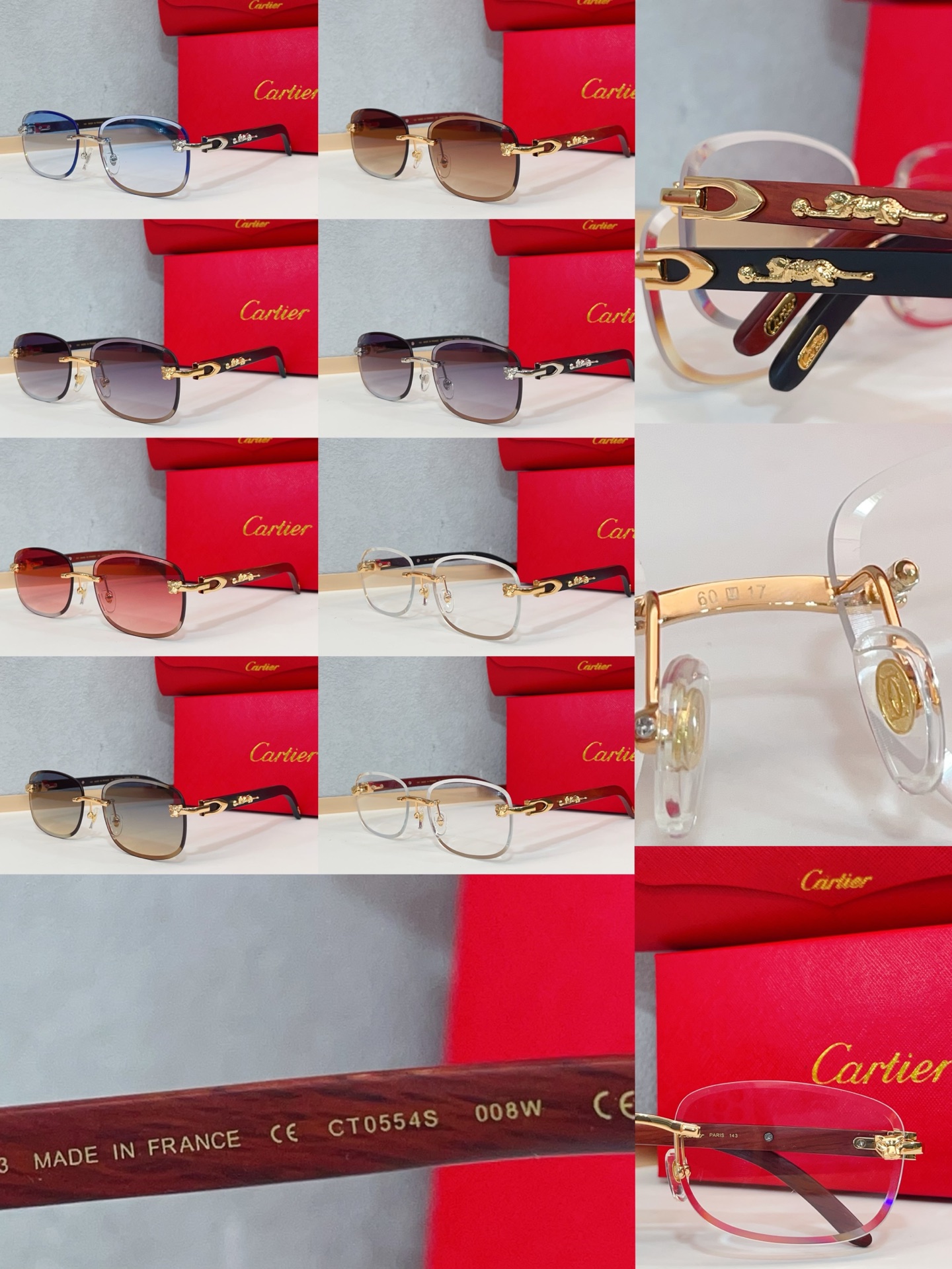 까르띠에 선글라스 72246 Cartier Sunglasses