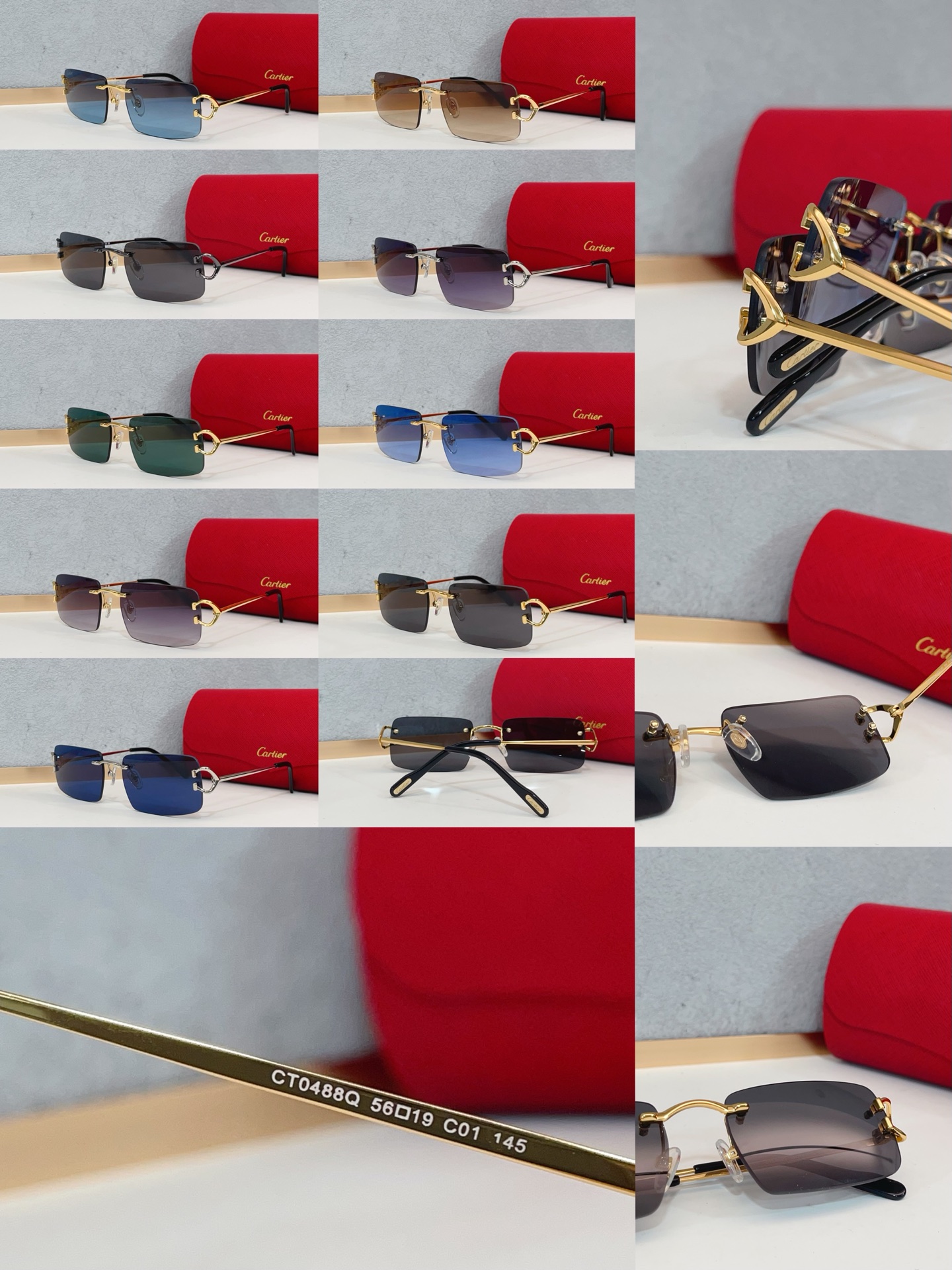 까르띠에 선글라스 72196 Cartier Sunglasses