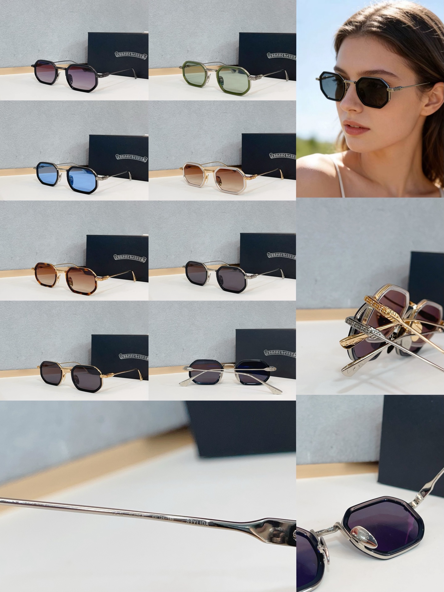 크롬하츠 선글라스 74058 Chrome Hearts Sunglasses