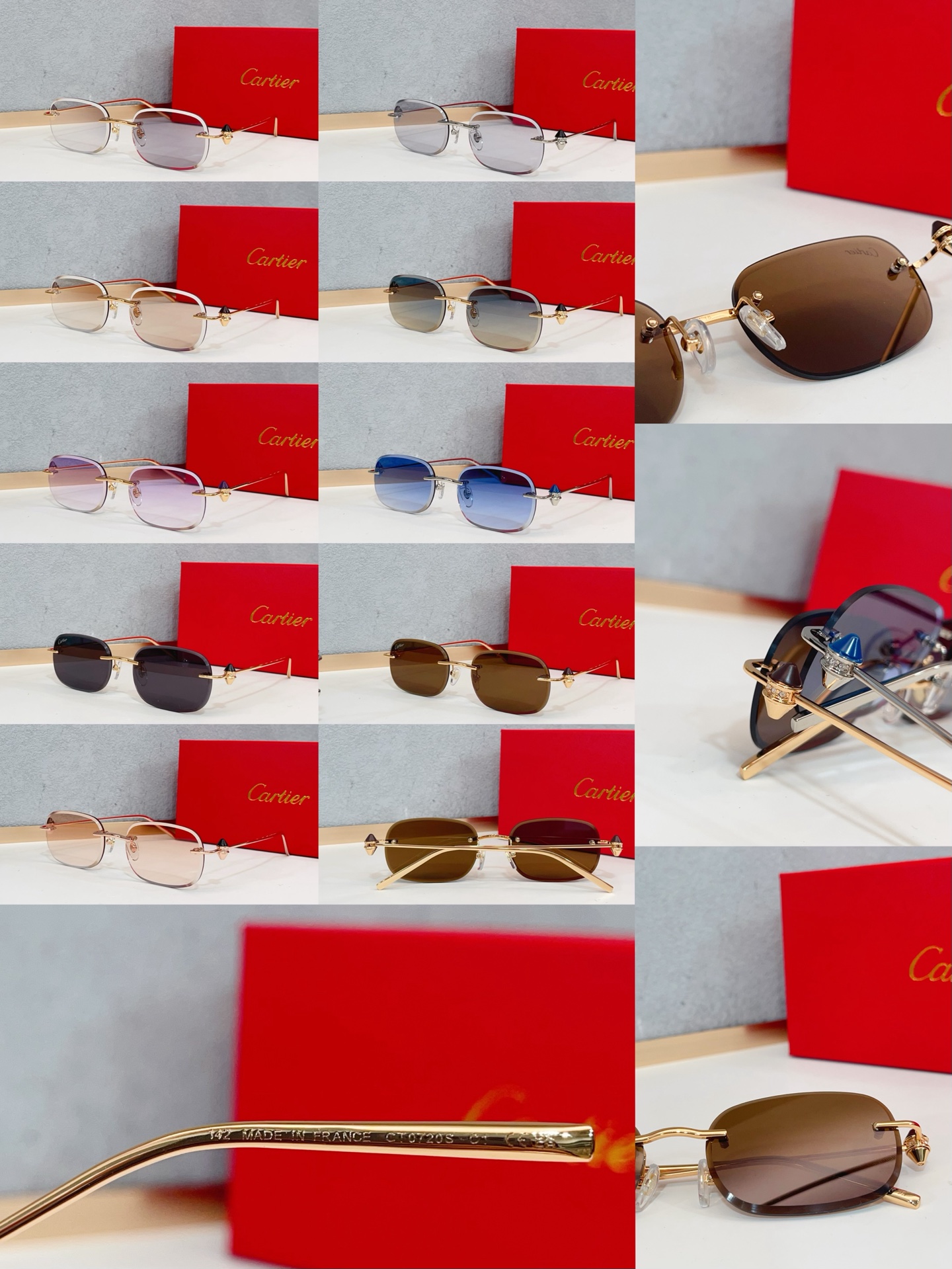 까르띠에 선글라스 72191 Cartier Sunglasses