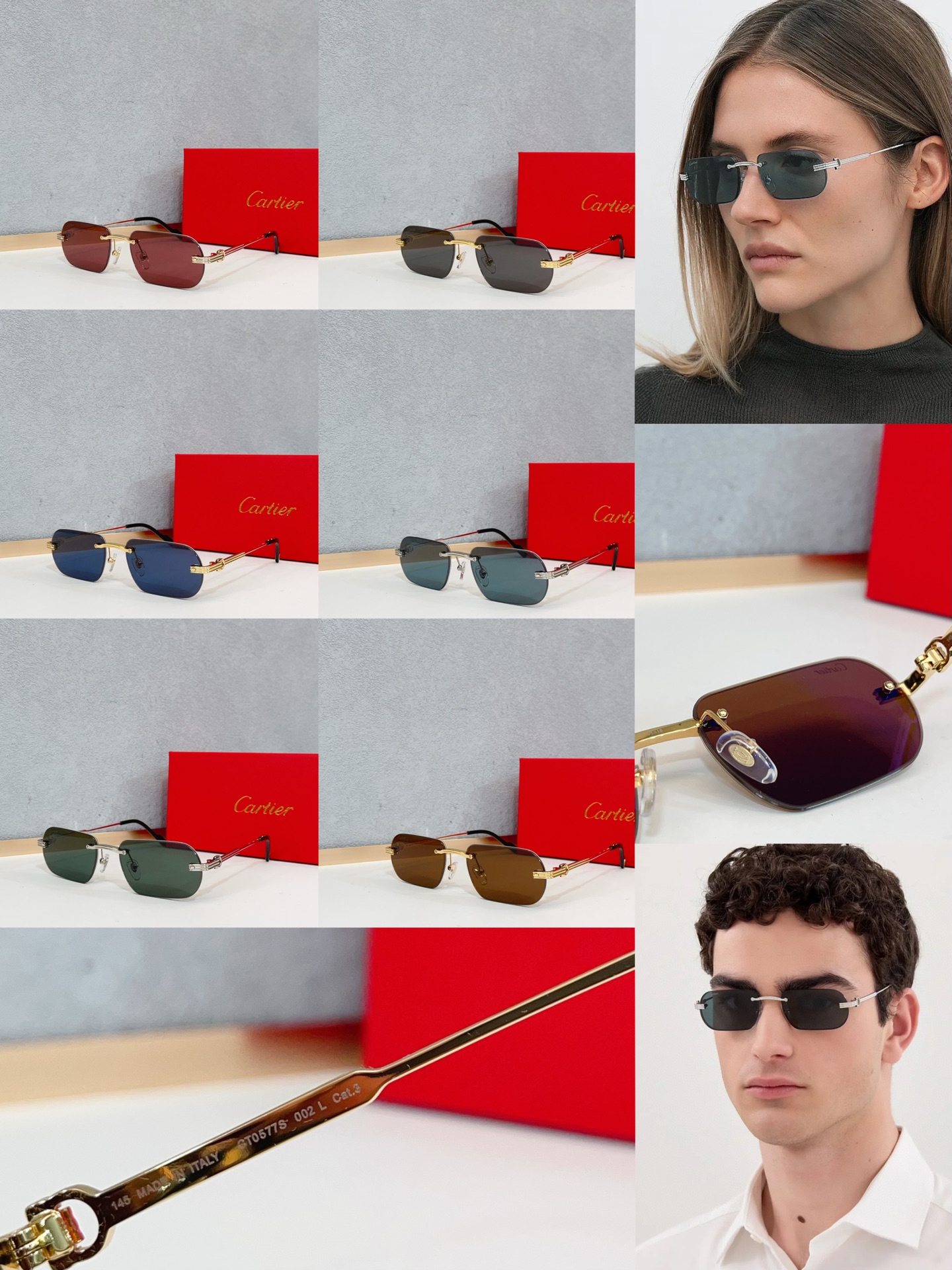 까르띠에 선글라스 72200 Cartier Sunglasses