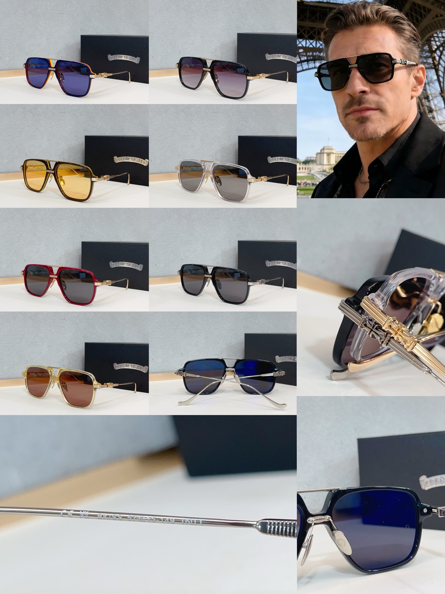 크롬하츠 선글라스 74077 Chrome Hearts Sunglasses