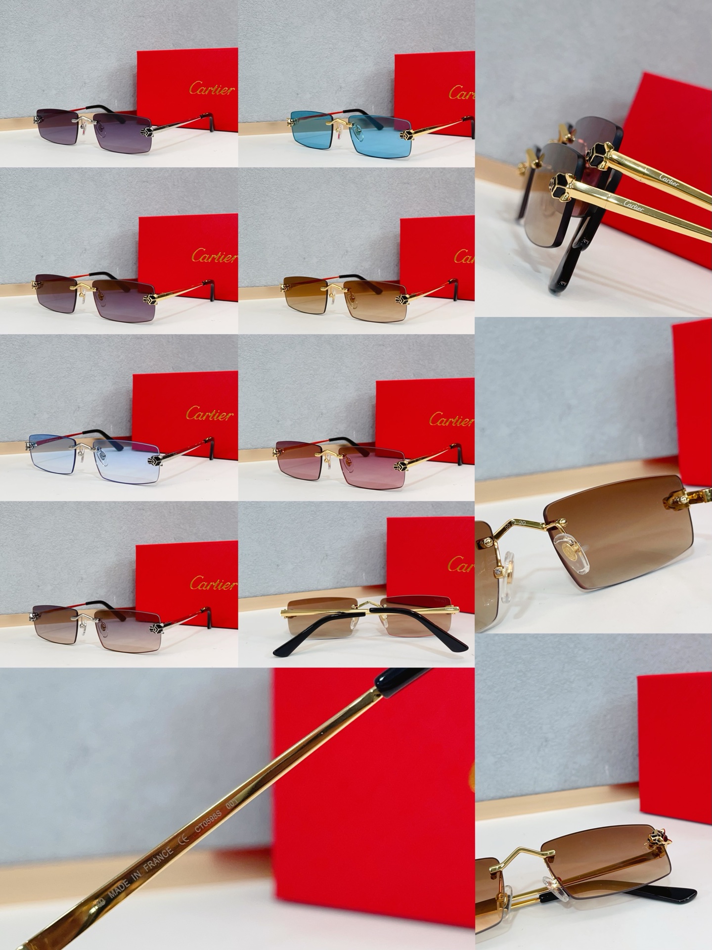 까르띠에 선글라스 72215 Cartier Sunglasses
