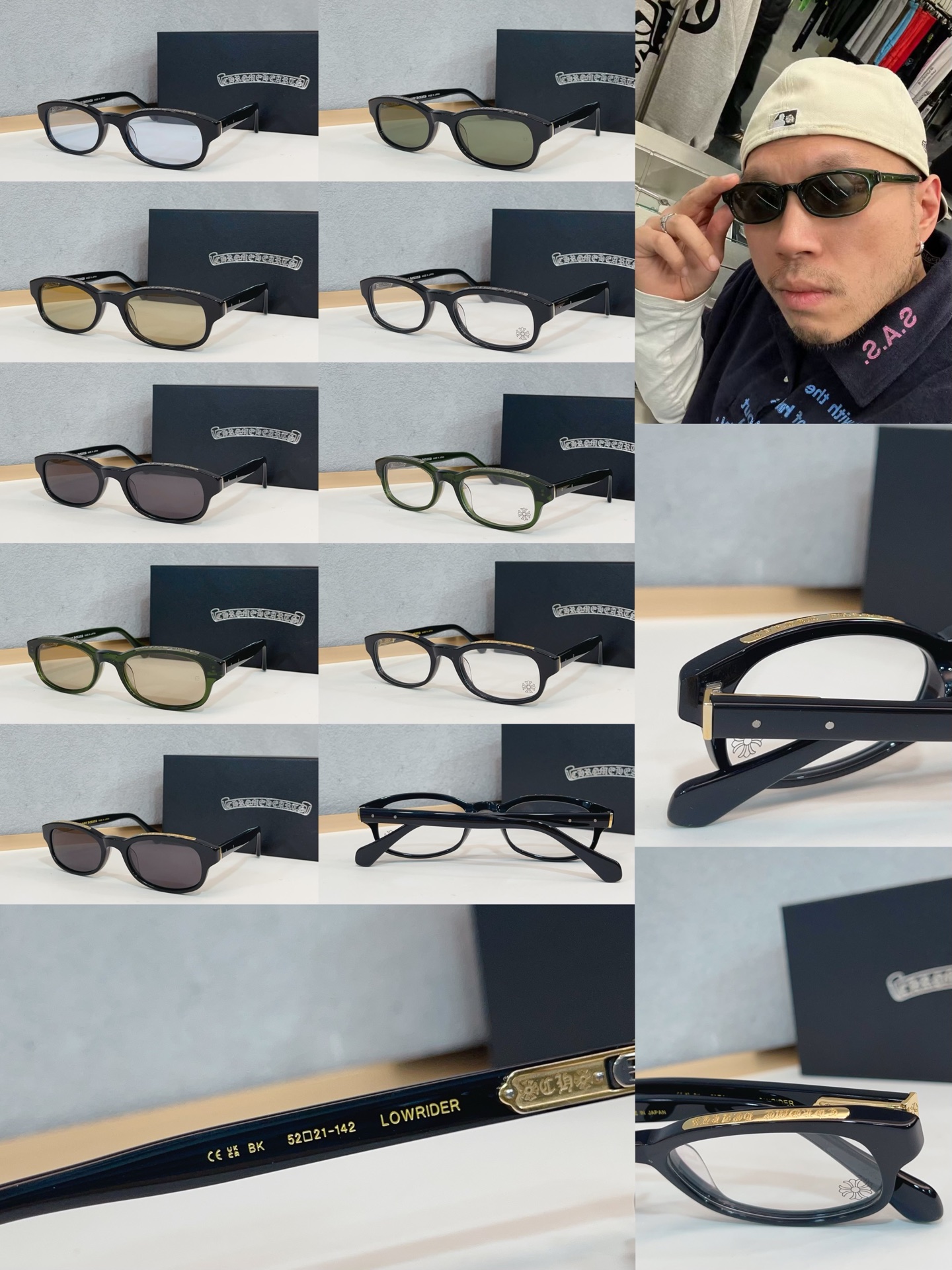 크롬하츠 선글라스 74084 Chrome Hearts Sunglasses