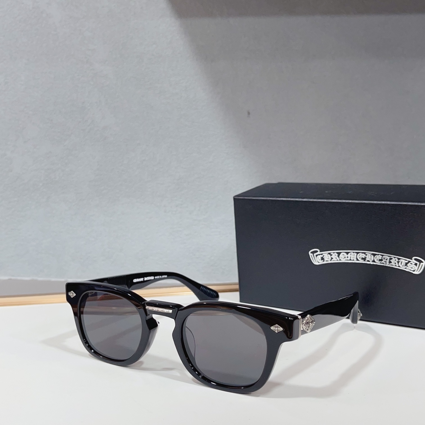 NO:765310,ChromeHearts MODPETER TAILYEA size: 49 mouth 24- glasses, sunglasses, sunglasses, glasses, chrome hearts19860909ChromeHearts MODPETER TAILYEA size:49口24- 眼镜墨镜太阳镜,眼镜,chrome hearts,glasses
