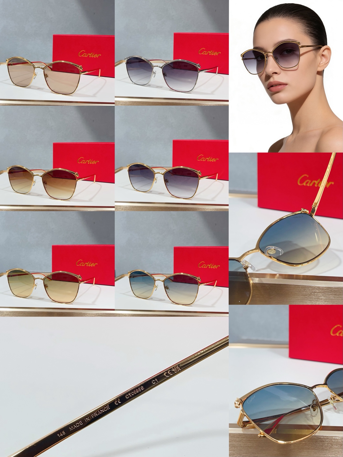 까르띠에 선글라스 72176 Cartier Sunglasses