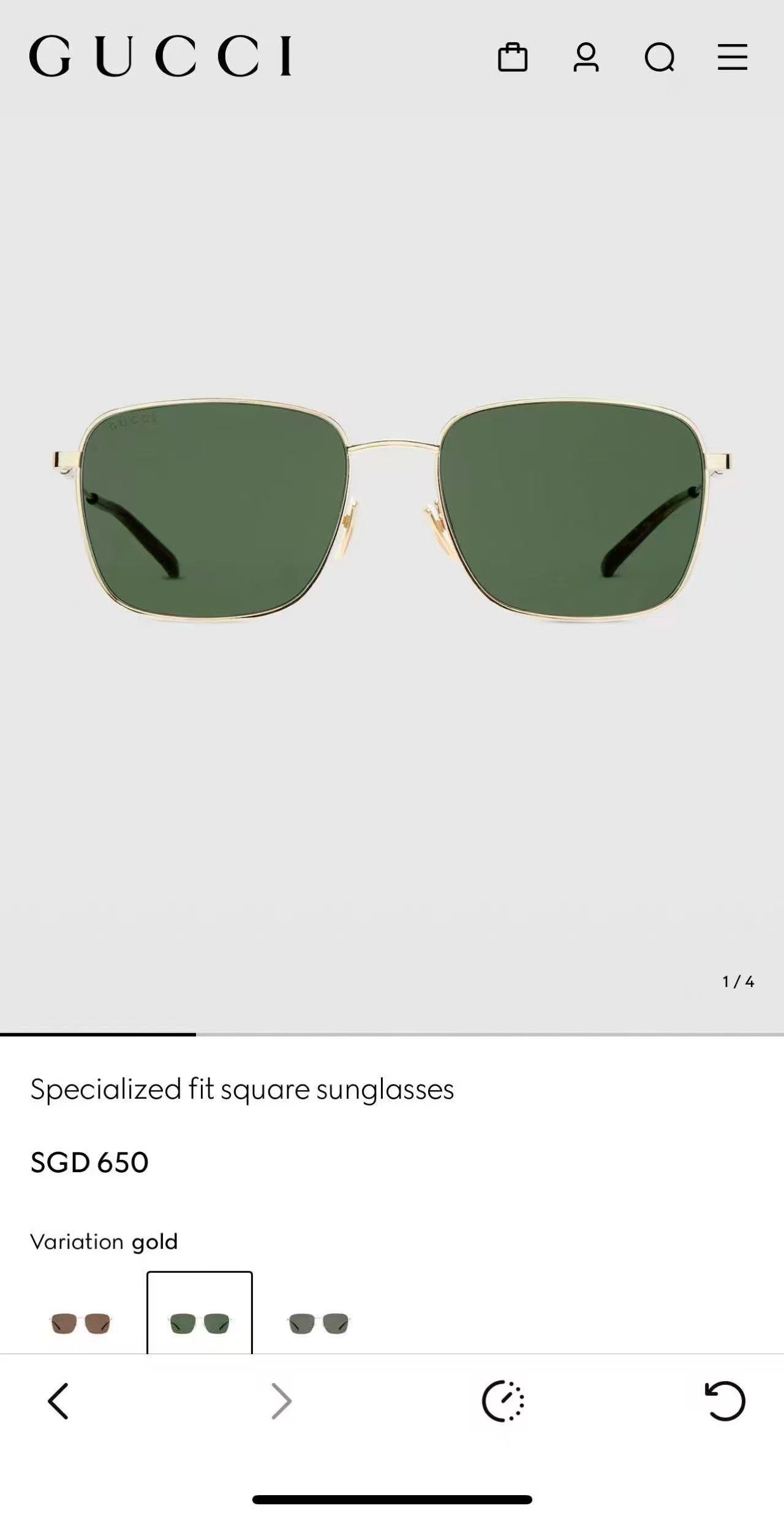 구찌 선글라스 100253 Gucci Sunglasses