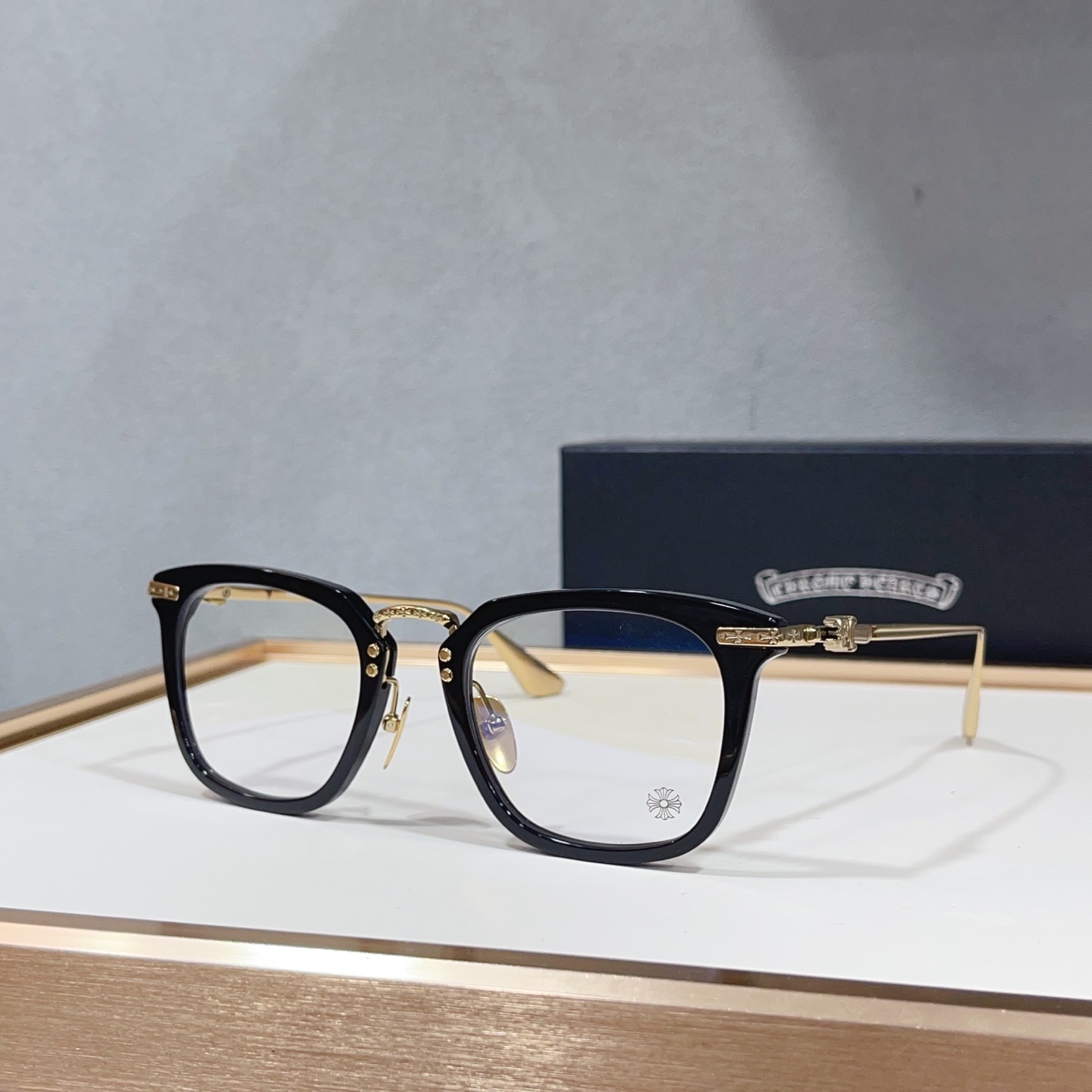 NO:885348,CHROME HEART*MODEL: CLOACOSIZE: 53 mouth 22- glasses, sunglasses, sunglasses, glasses, chrome hearts19860909CHROME HEART*MODEL: CLOACOSIZE: 53口22- 眼镜墨镜太阳镜,眼镜,chrome hearts,glasses