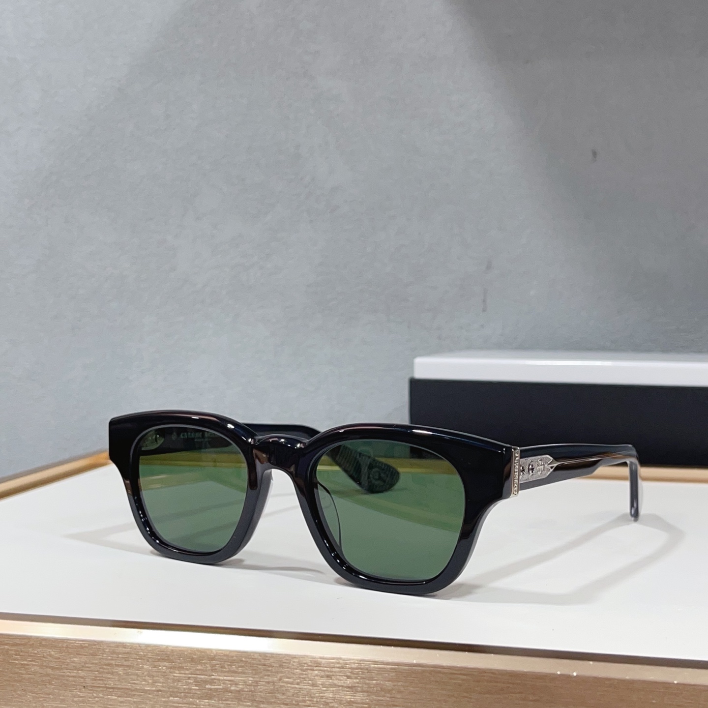 NO:885224,Chrome hearts MOD: MIDIXATHRILL II Size 52 mouth 22 - glasses, sunglasses, sunglasses, glasses, chrome hearts19860909Chrome hearts MOD: MIDIXATHRILL II Size52口22- 眼镜墨镜太阳镜,眼镜,chrome hearts,glasses