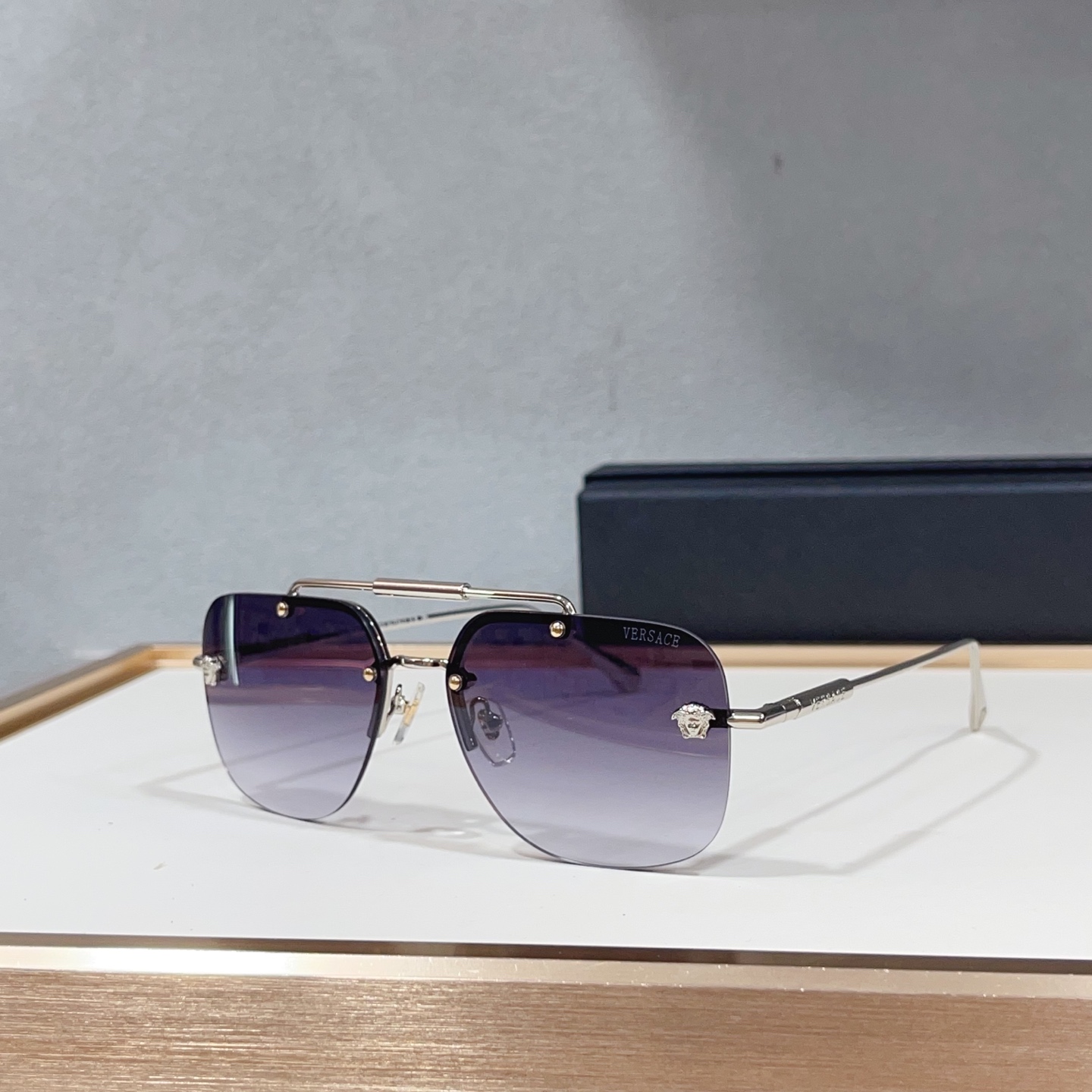 NO:896732,VERSAC* MODELVE 2296 SIZE 60 mouth 14- glasses sunglasses sunglasses, glasses,versace19860909VERSAC* MODELVE 2296 SIZE60口14- 眼镜墨镜太阳镜,眼镜,versace,glasses