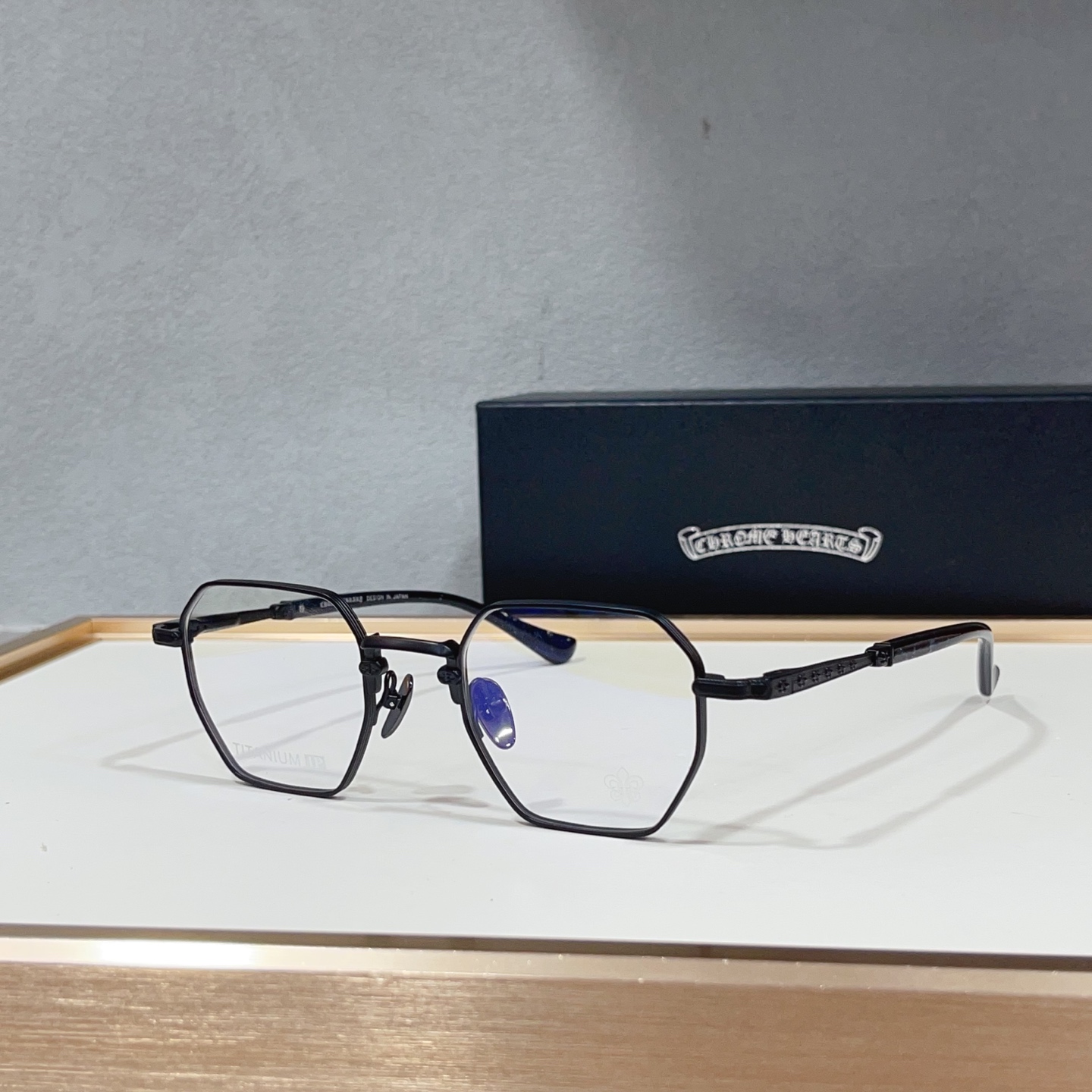 NO:896693,CHROME HEART CH SIZE: 49 mouth 23-147 glasses sunglasses sunglasses, glasses, chrome hearts19860909CHROME HEART CH  SIZE:49口23-147 眼镜墨镜太阳镜,眼镜,chrome hearts,glasses