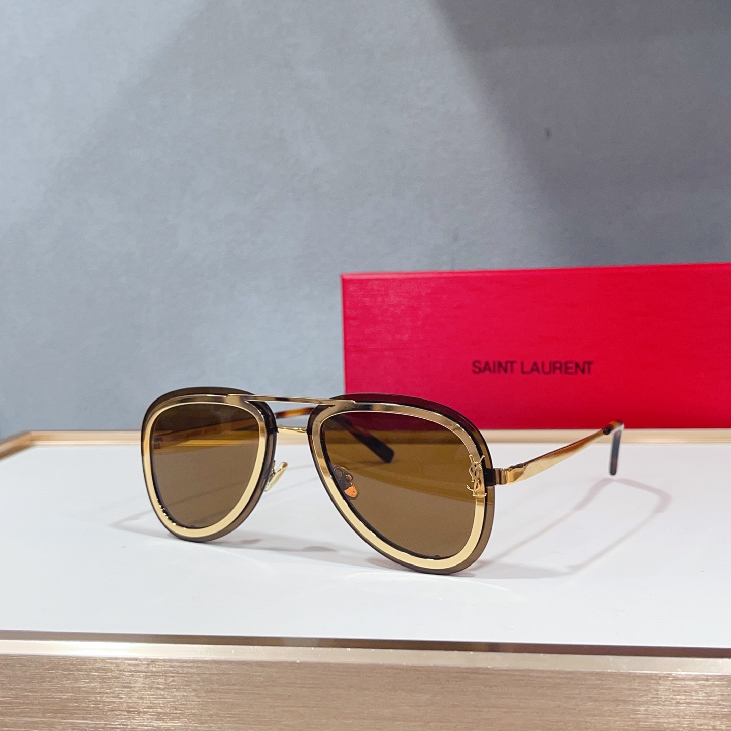 NO:897692,SAINT LAUREN* MODSL261 SIZE: 60 mouth 13- glasses sunglasses sunglasses, glasses, saint laurent19860909SAINT LAUREN* MODSL261 SIZE:60口13- 眼镜墨镜太阳镜,眼镜,saint laurent,glasses