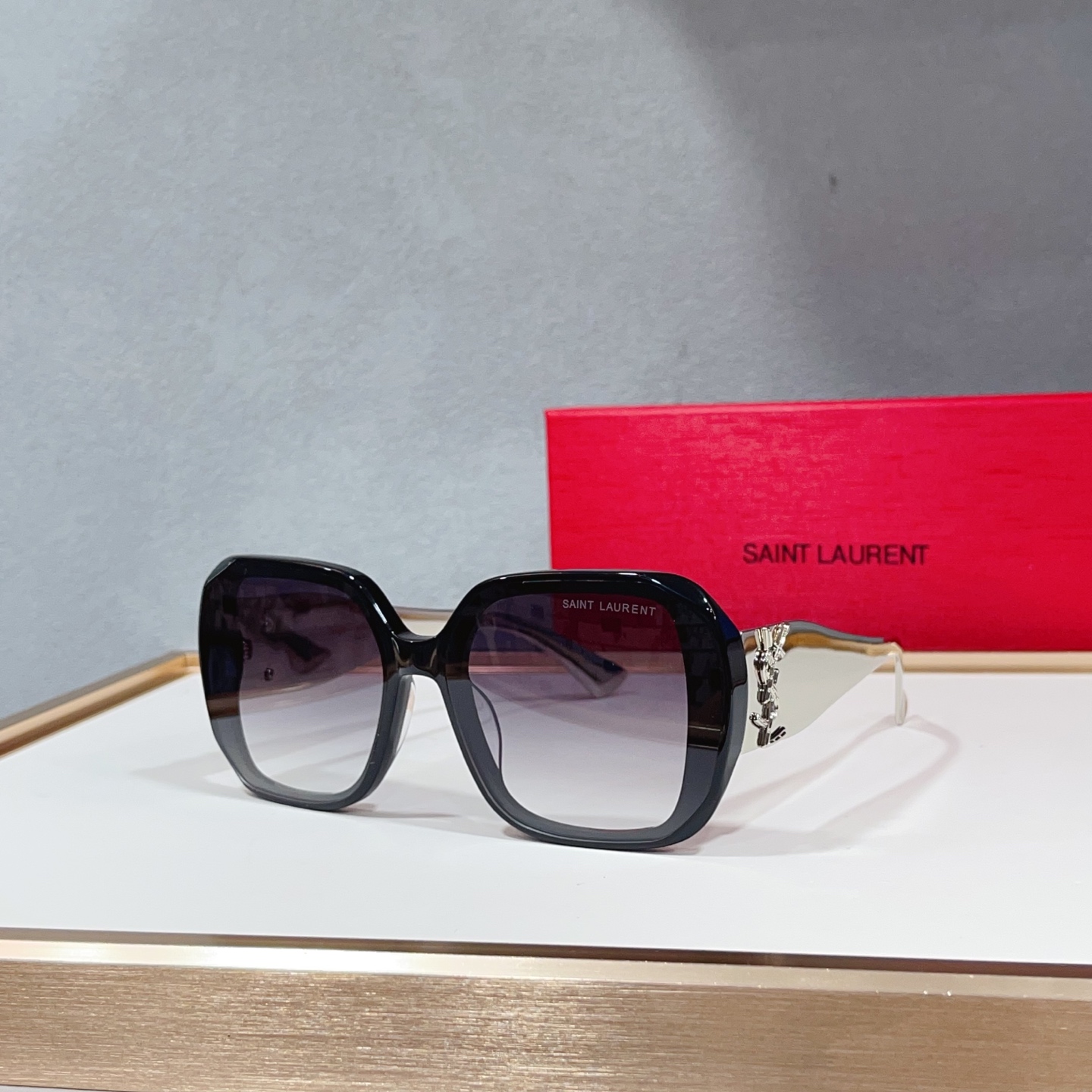 NO:897636,SAINTLAUREN*MODELSL M1722LSIZE53 mouth 22- glasses sunglasses sunglasses, glasses, saint laurent19860909SAINTLAUREN*MODELSL M1722LSIZE53口22- 眼镜墨镜太阳镜,眼镜,saint laurent,glasses
