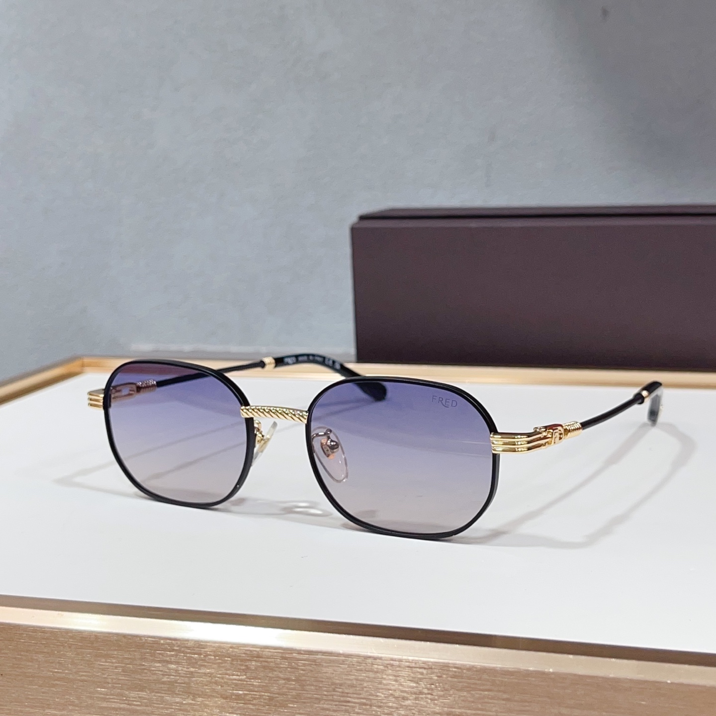 NO:897590,FRED MODFG40098U Size 53 mouth 19- glasses sunglasses sunglasses, glasses19860909FRED MODFG40098U Size53口19- 眼镜墨镜太阳镜,眼镜,glasses