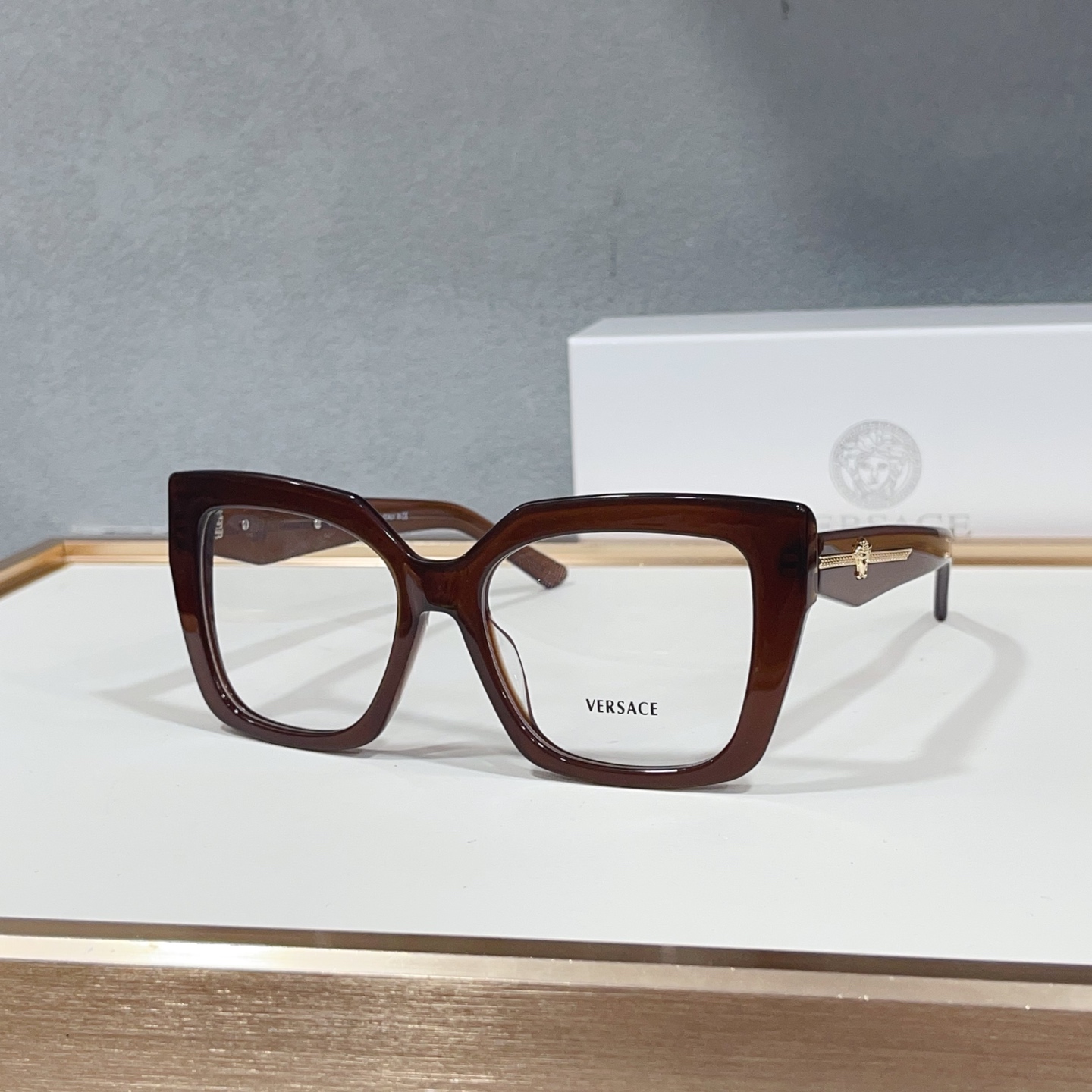 NO:926701,90 VERSAC* MODELVE4519 SIZE55 mouth 20- glasses sunglasses sunglasses, glasses, versace1986090990 VERSAC* MODELVE4519 SIZE55口20- 眼镜墨镜太阳镜,眼镜,versace,glasses