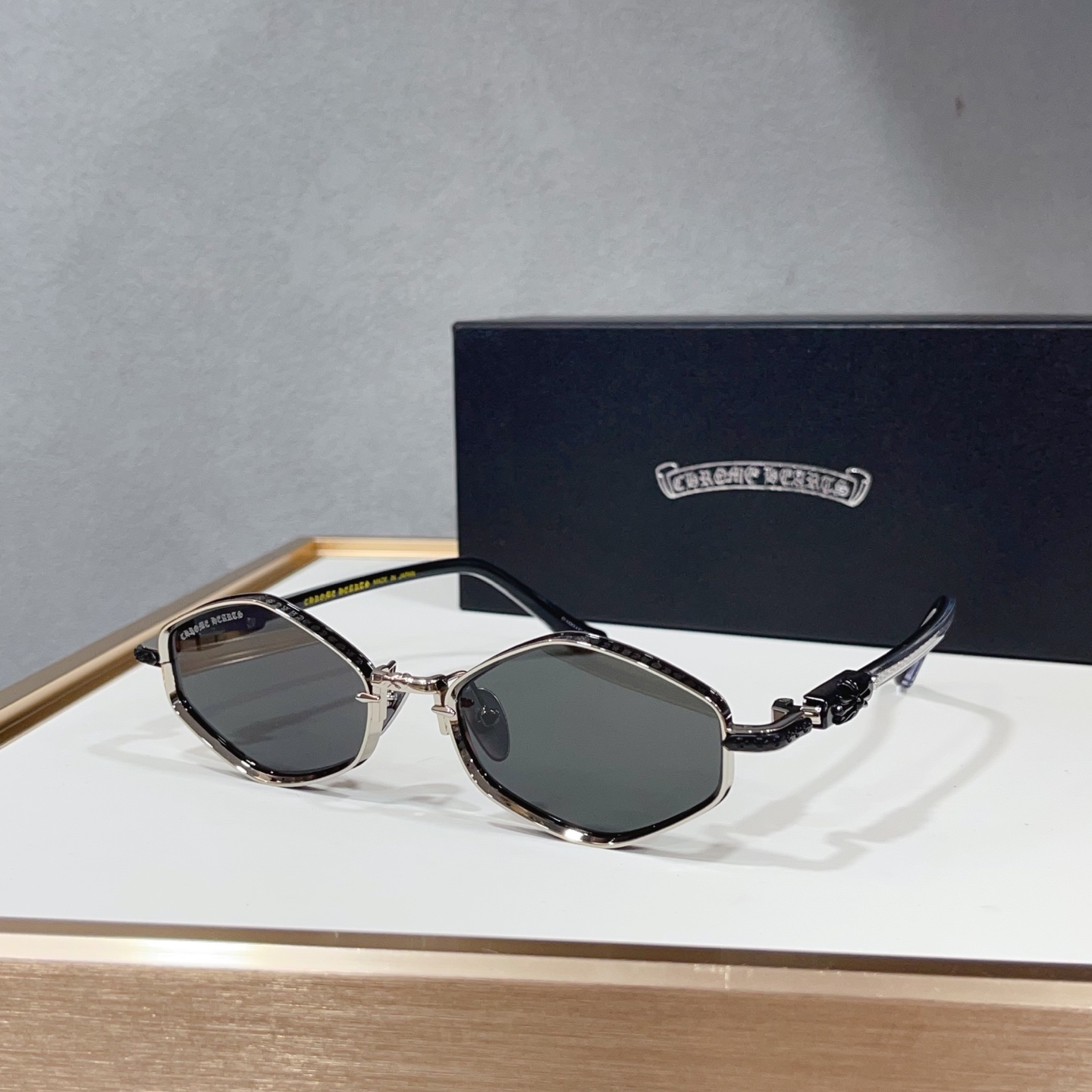 NO:948850,CHROME HEART* MODELNIP SLP SIZE53 mouth 19- glasses sunglasses sunglasses, glasses, loro piana, chrome hearts19860909CHROME HEART* MODELNIP SLP SIZE53口19- 眼镜墨镜太阳镜,眼镜,loro piana,chrome hearts,glasses