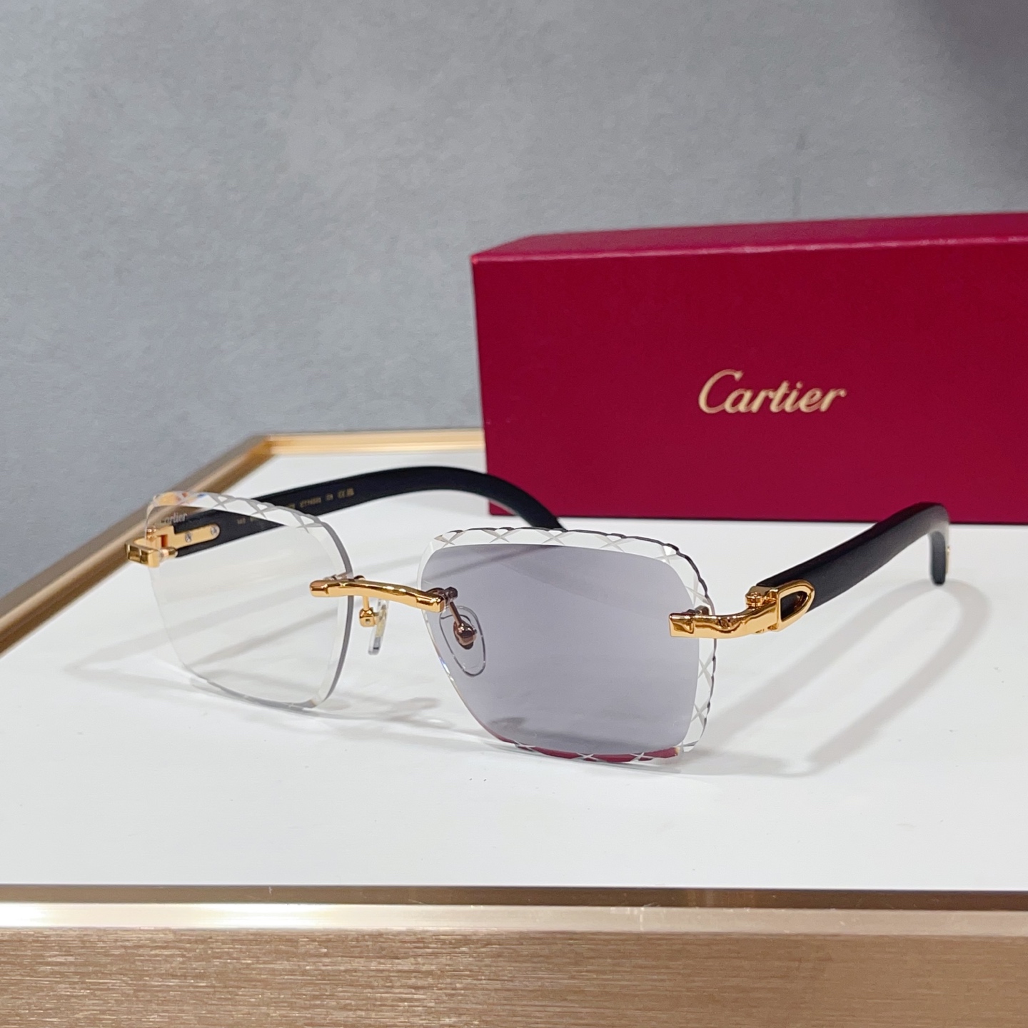 NO:951003,Cartie* MODELCT7453S SIZE60 mouth 17- color changing glasses, sunglasses, glasses, cartier19860909Cartie* MODELCT7453S SIZE60口17- 变色眼镜墨镜太阳镜,眼镜,cartier,glasses