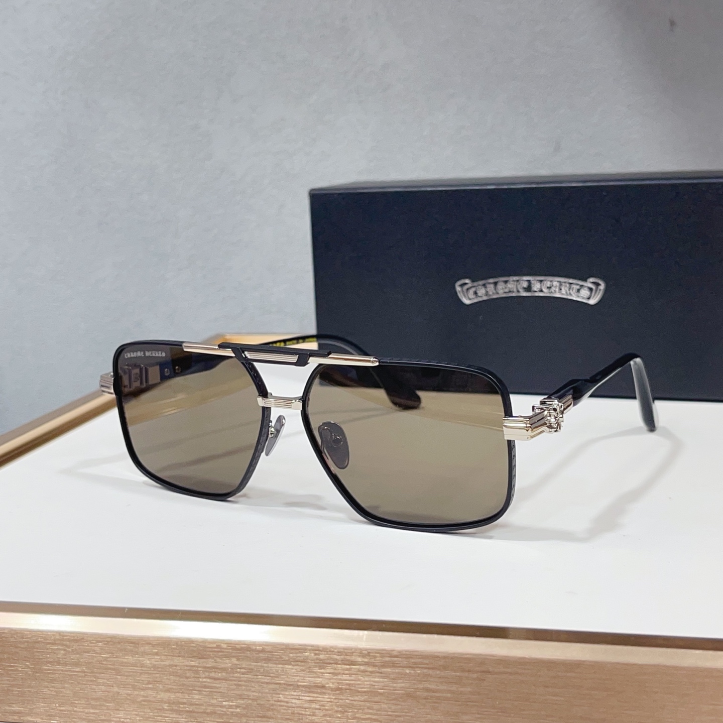 NO:953308,175CHROME HEART* MODELNAILER SIZE62 mouth 14- glasses, sunglasses, sunglasses, glasses, chrome hearts19860909175CHROME HEART* MODELNAILER SIZE62口14- 眼镜墨镜太阳镜,眼镜,chrome hearts,glasses