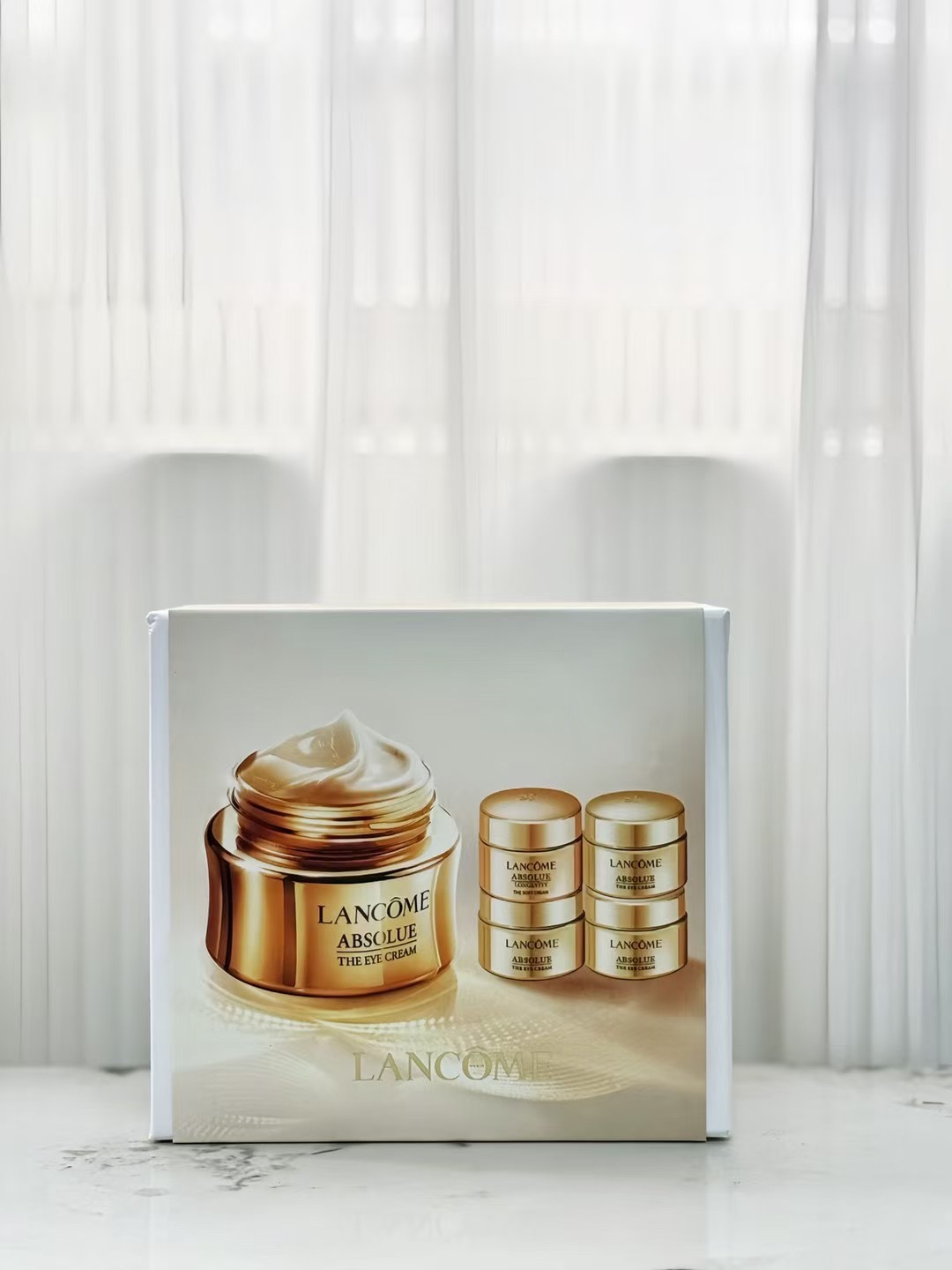 145. Nuevo estuche de regalo Lancôme Absolue Eye Cream 1+5 🔜 Versión Mingtong. Alta calidad❗️🇫🇷LANCOME/ Nuevo estuch…