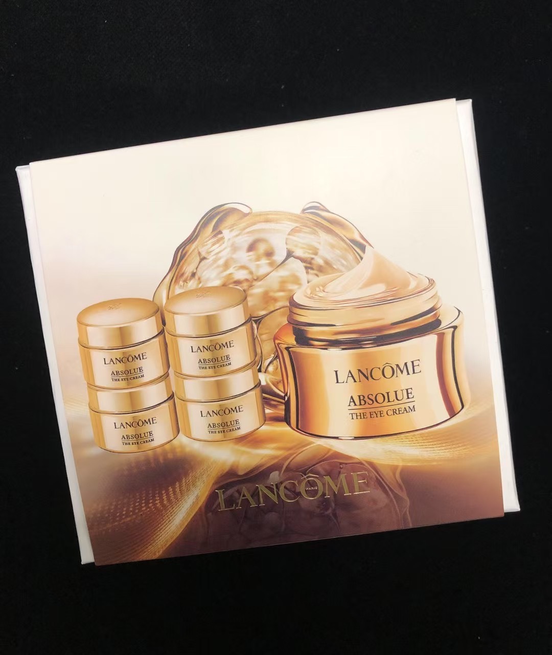 130. Nuevo estuche de regalo Lancôme Absolue Eye Cream 1+5 🔜 Versión Mingtong. ¡¡Alta calidad❗🇫🇷LANCOME/Nueva genera…