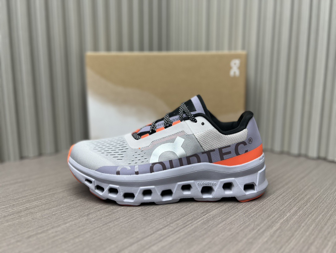 NO:238272,Gray purple (36~45) on the cloudmonster carbon board, comfortable outdoor cushioning, low top casual running shoes, item number 61.98131 New on the cloudmonster, little monster, carbon board shoes, fabric upper design is more breathable, midsole, large hollow cloudtec patented technology sole, cloudmonster is equipped with the brand's largest cloud module to date, allowing you to reduce impact force when landing, and achieve stronger cushioning. At the same time, a speedboard speed board is embedded in the midsole. The principle is similar to the carbon board in the racing running shoes, which can provide stronger feedback and rebound. The arc-shaped design of the rocking chair on the forefoot allows each step to have a strong thrust rolling forward. The layer-up wear-resistant sole rebounds, giving people a relatively gentle soft and elastic feeling. A highly recommended running shoe!  Sizes 36, 36.5, 37, 38, 38.5, 39, 40, 40.5, 41, 42, 42.5, 43, 44, 44.5, 45, casual shoes/sports shoes, christian louboutin, sneakers19860909灰紫色（36～45） on昂跑 cloudmonster 碳板 舒适户外缓震 低帮 休闲跑步鞋 货号 61.98131 全新on昂跑cloudmonster 小怪兽 碳板鞋 织物鞋面设计更透气 中底大镂空cloudtec专利科技鞋底 cloudmonster搭载该品牌迄今为止最大的cloud模块 让你在落地时通过形变减小冲击力 达到更强大的缓震,同时中底内嵌入一块speedboard速度板 原理类似竞速跑鞋里的碳板 能提供更强烈的反馈和回弹.前掌的摇椅圆弧形设计 则让每一步都有滚动向前的强大推力.层层加码的耐磨大底更回弹,给人一种相对温柔的软弹感.非常推荐的一款跑鞋！尺码36、36.5、37、38、38.5、39、40、40.5、41、42、42.5、43、44、44.5、45,休闲鞋/运动鞋,christian louboutin,sneakers,Women's Shoes