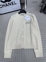 Dior Clothing Cardigans Knit Sweater High Quality Happy Copy
 Knitting Spring Collection