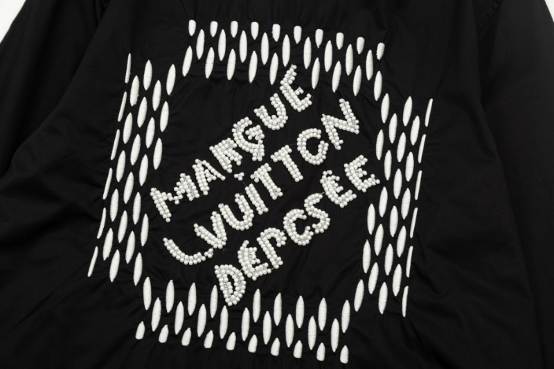 LV 路易威登 フィ董コラボ 珠飾刺繍長袖シャツ 高級版
