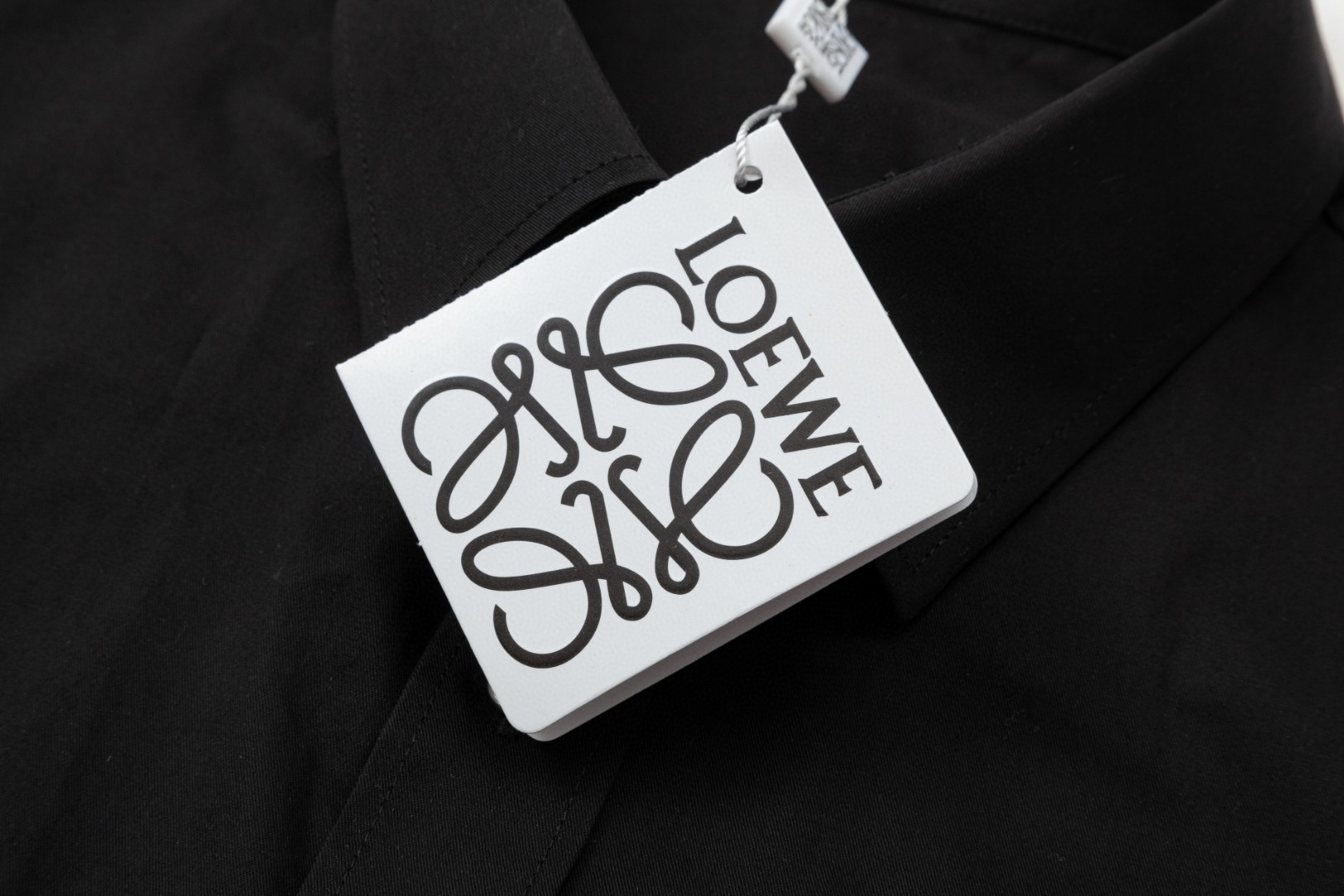 Loewe 胸前撞色毛巾绣後背彩虹Logo長袖衬衫 - 高級刺繍仕立て