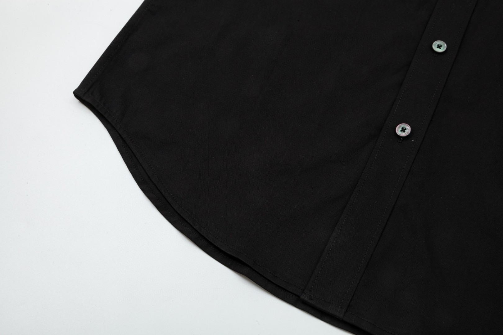 Loewe 胸前撞色毛巾绣後背彩虹Logo長袖衬衫 - 高級刺繍仕立て