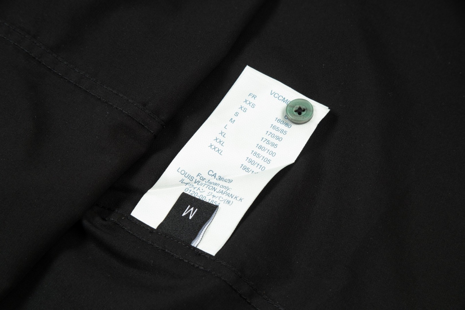 LV 花卉刺繍長袖衬衫 高級仕立て・細部までこだわり